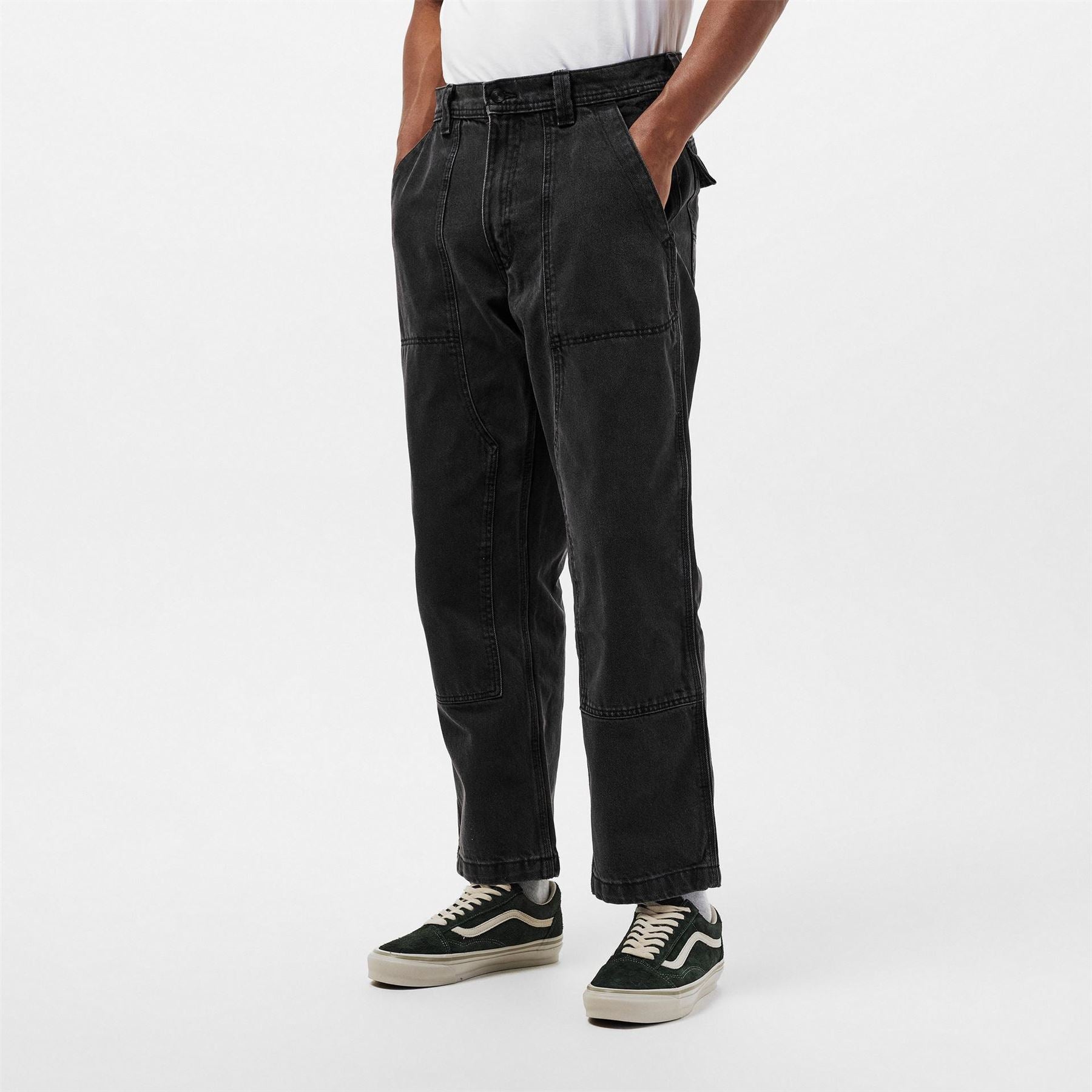 Vans Utility Solid Wide Leg Cargo Pants