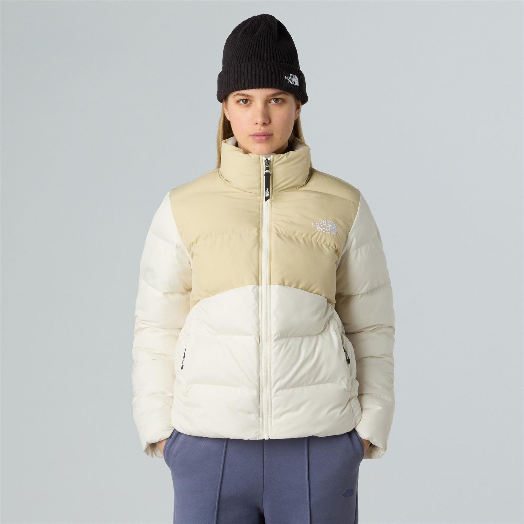 The North Face Saikuru Water and Wind Resistant Oversized Fit Short Puffer Jacket