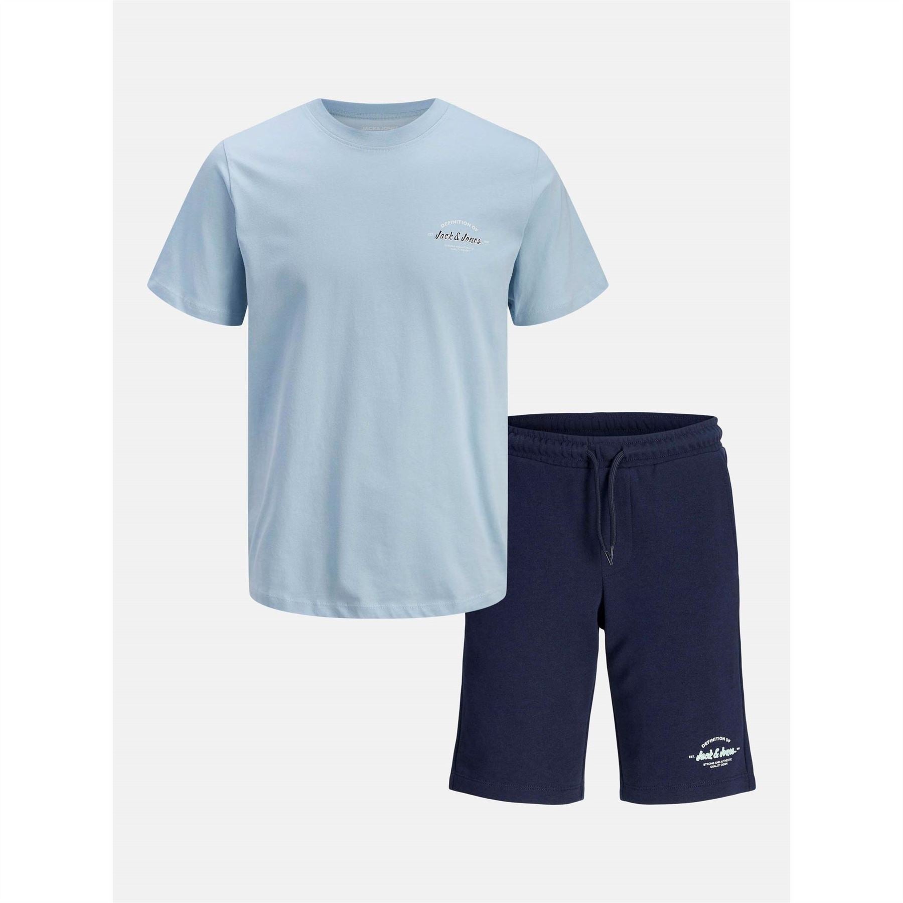 Jack and Jones Shirt And Short Set Junior Boys