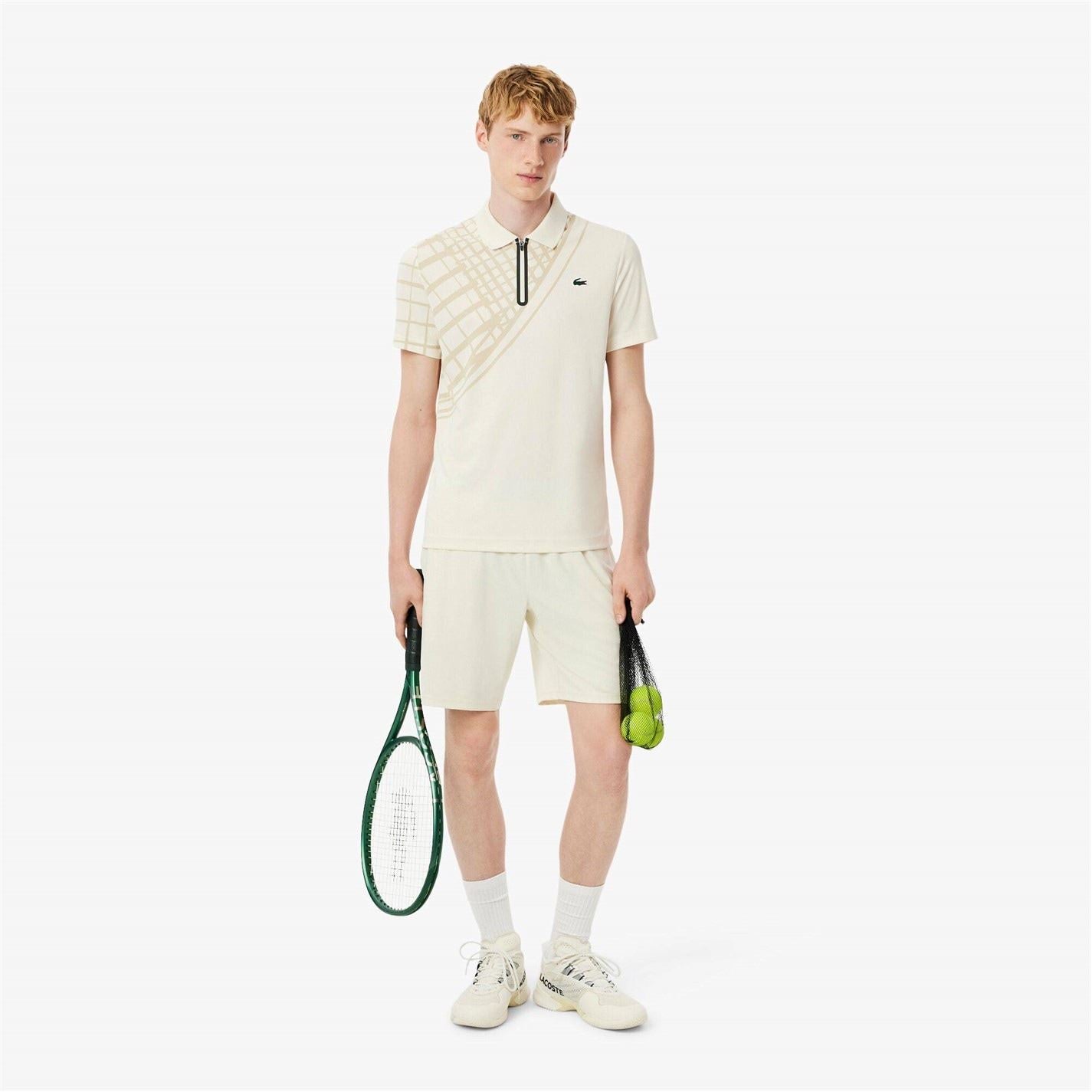 Lacoste Us Open Short Sleeve Performance Polo Shirt
