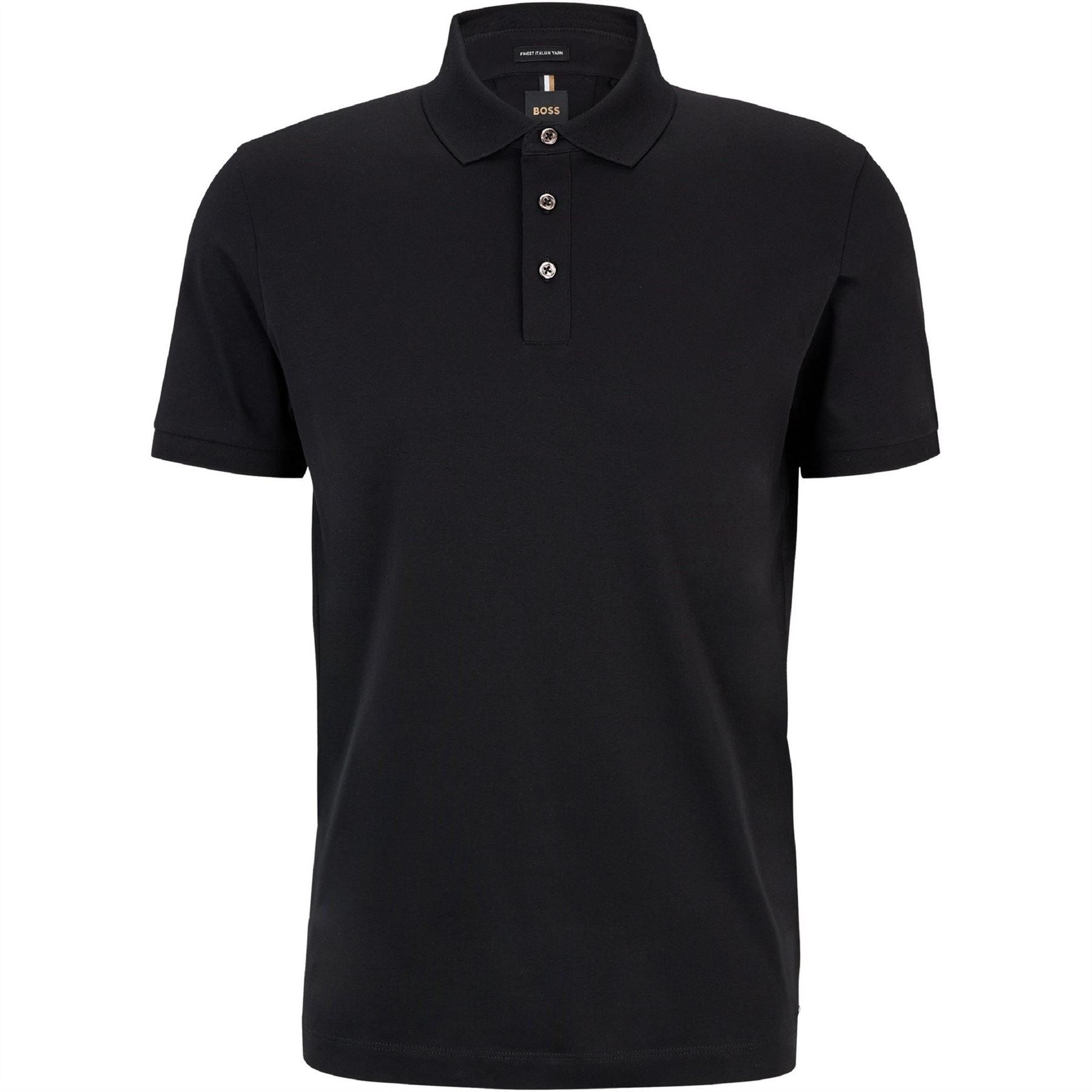 Boss Collared Neck Short Sleeve Regular Fit Shirt