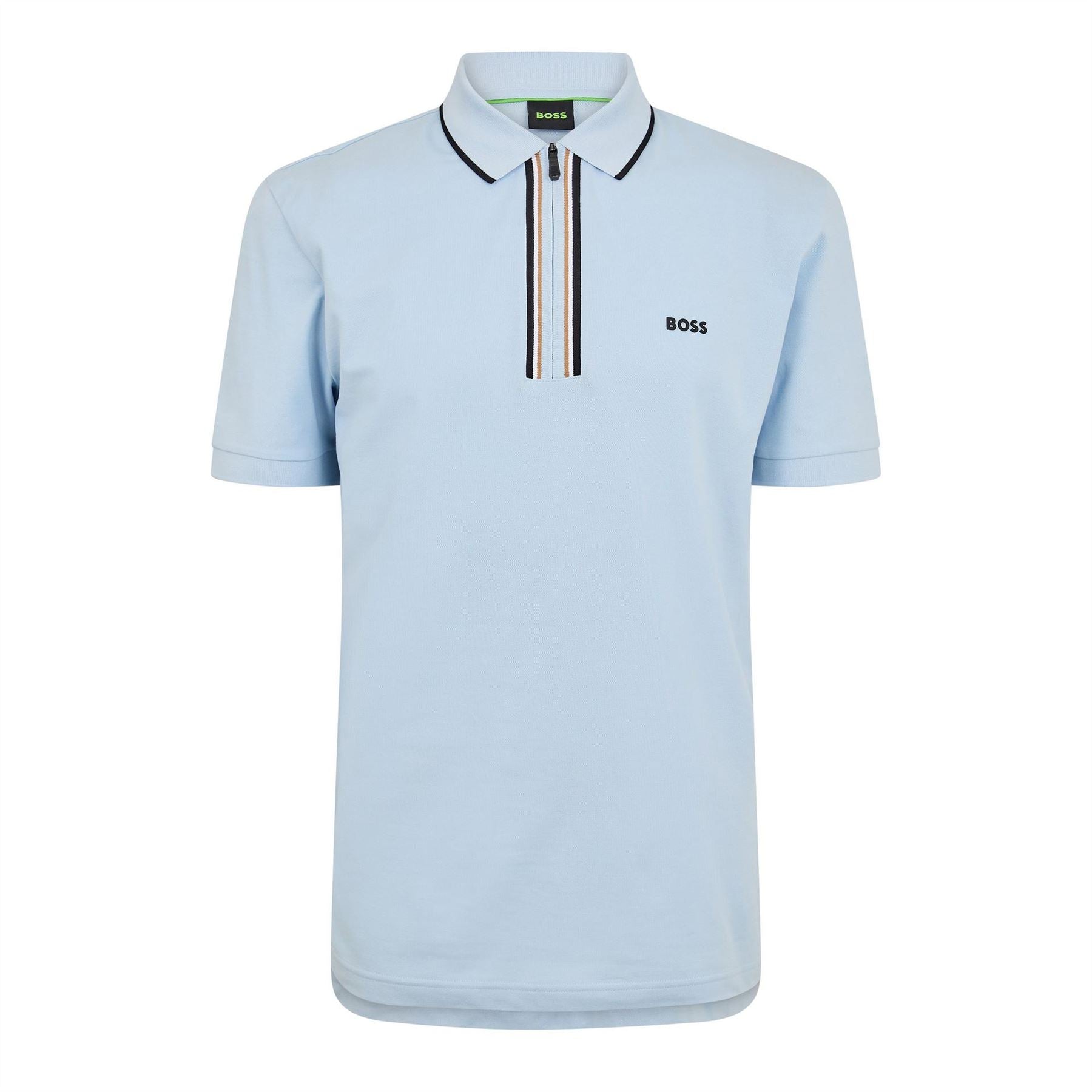 Boss BOSS GREEN Short Sleeve Zip Polo Shirt (Philix)