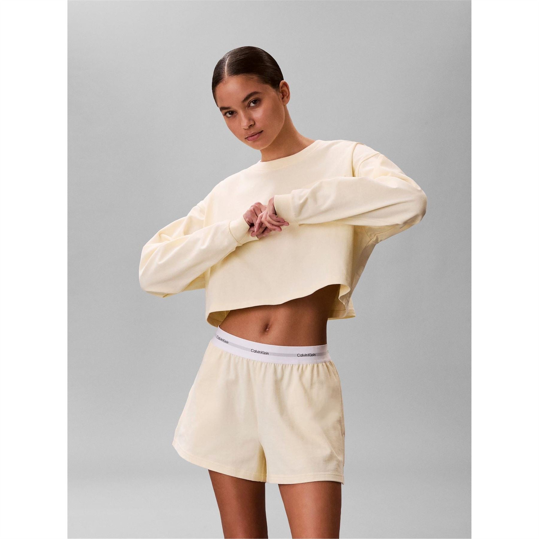 Calvin Klein Fleece Jogger Shorts