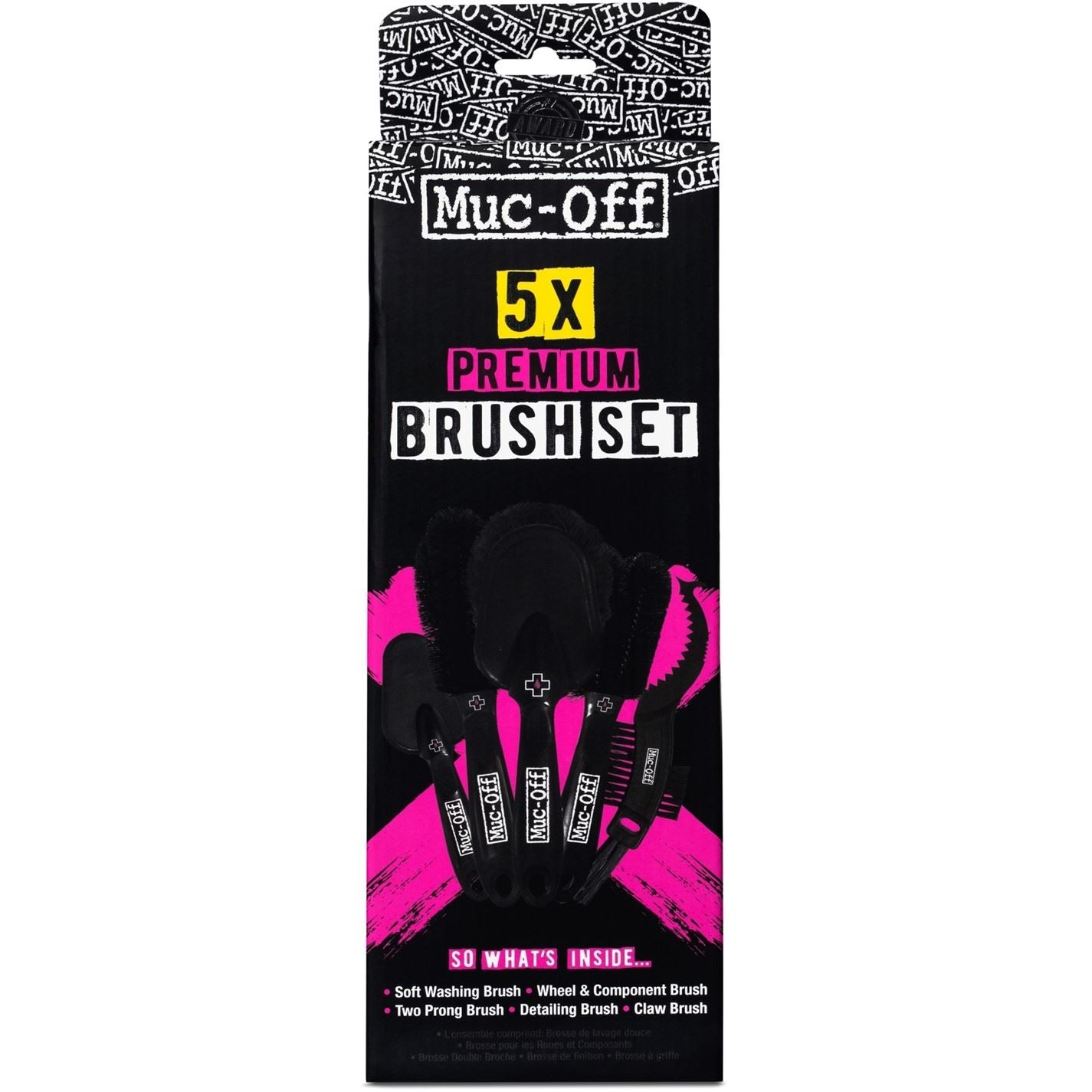 Muc-Off Off Five Brush Set