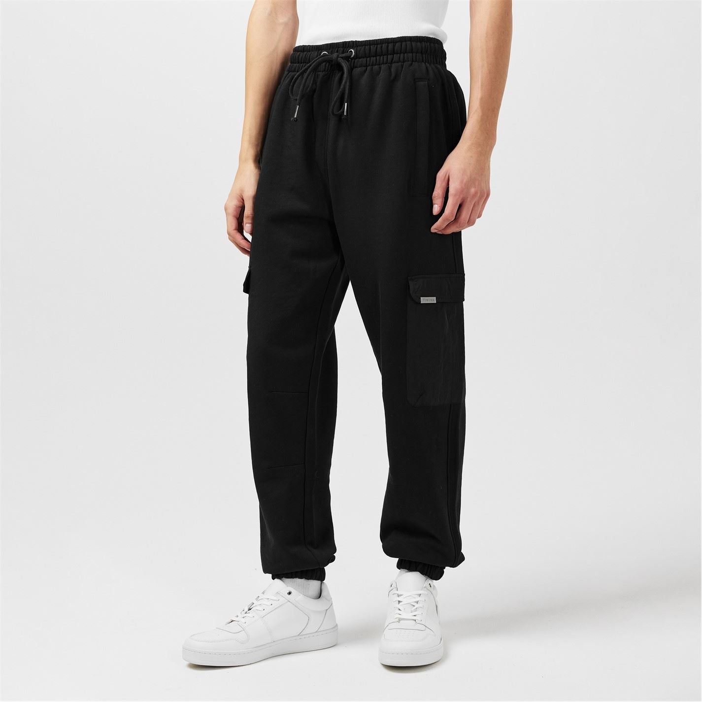 Firetrap Hybrid Joggers with Elastic Cuff