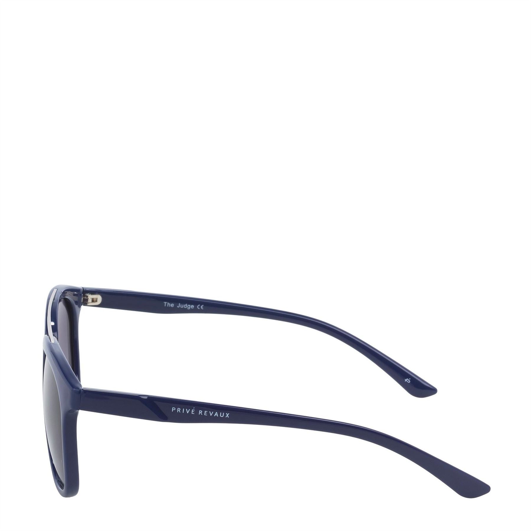 Prive Revaux R The Judge Rectangle Double Bridge Sunglasses