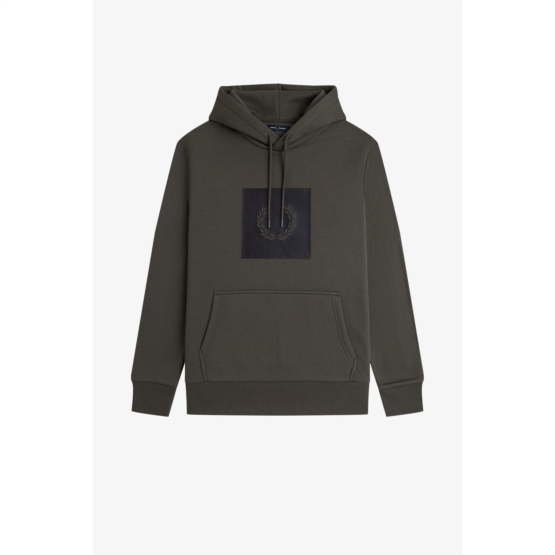 Fred Perry Box Graphic Pull Over Hoodie