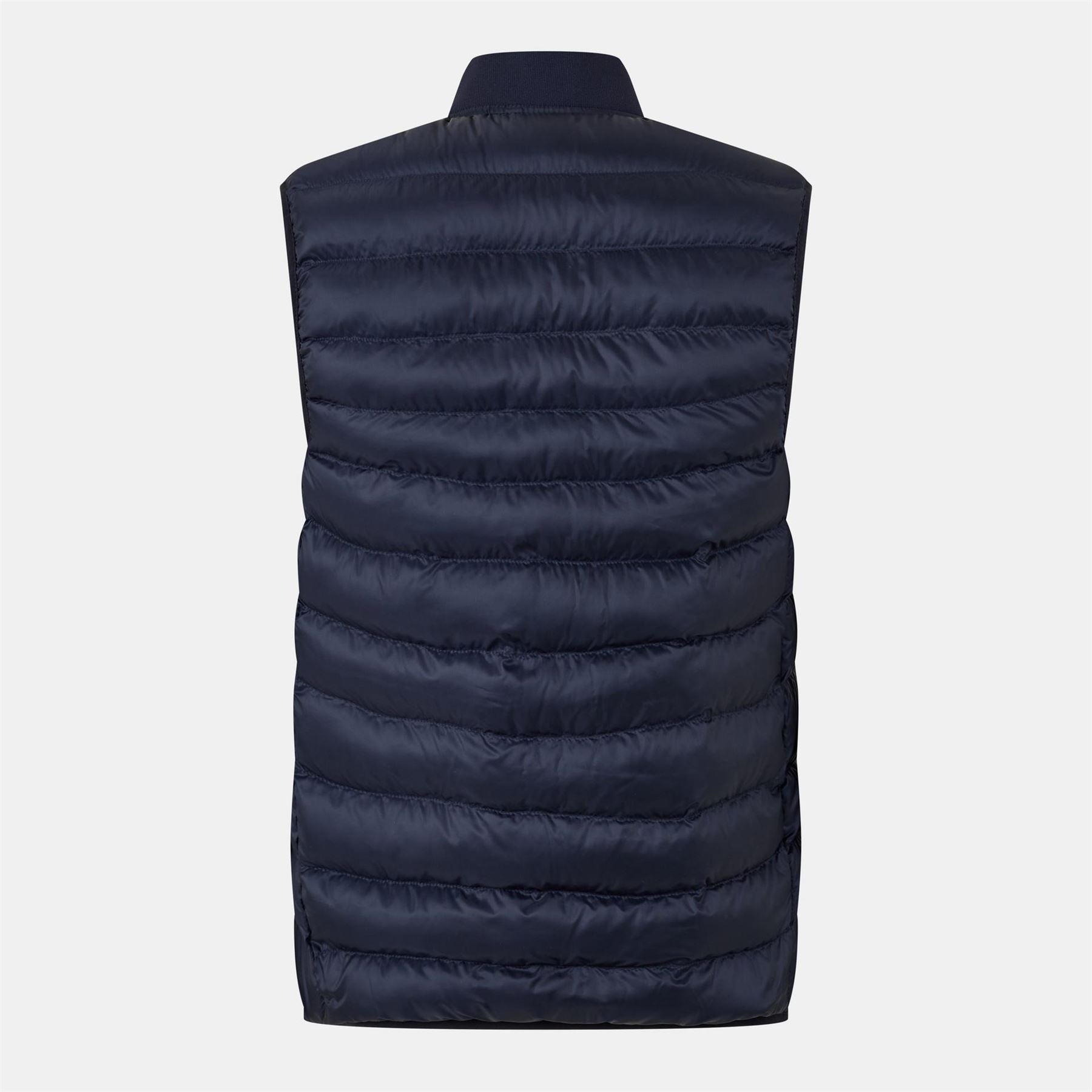 Lacoste Solid Patterned Gilet with Logo