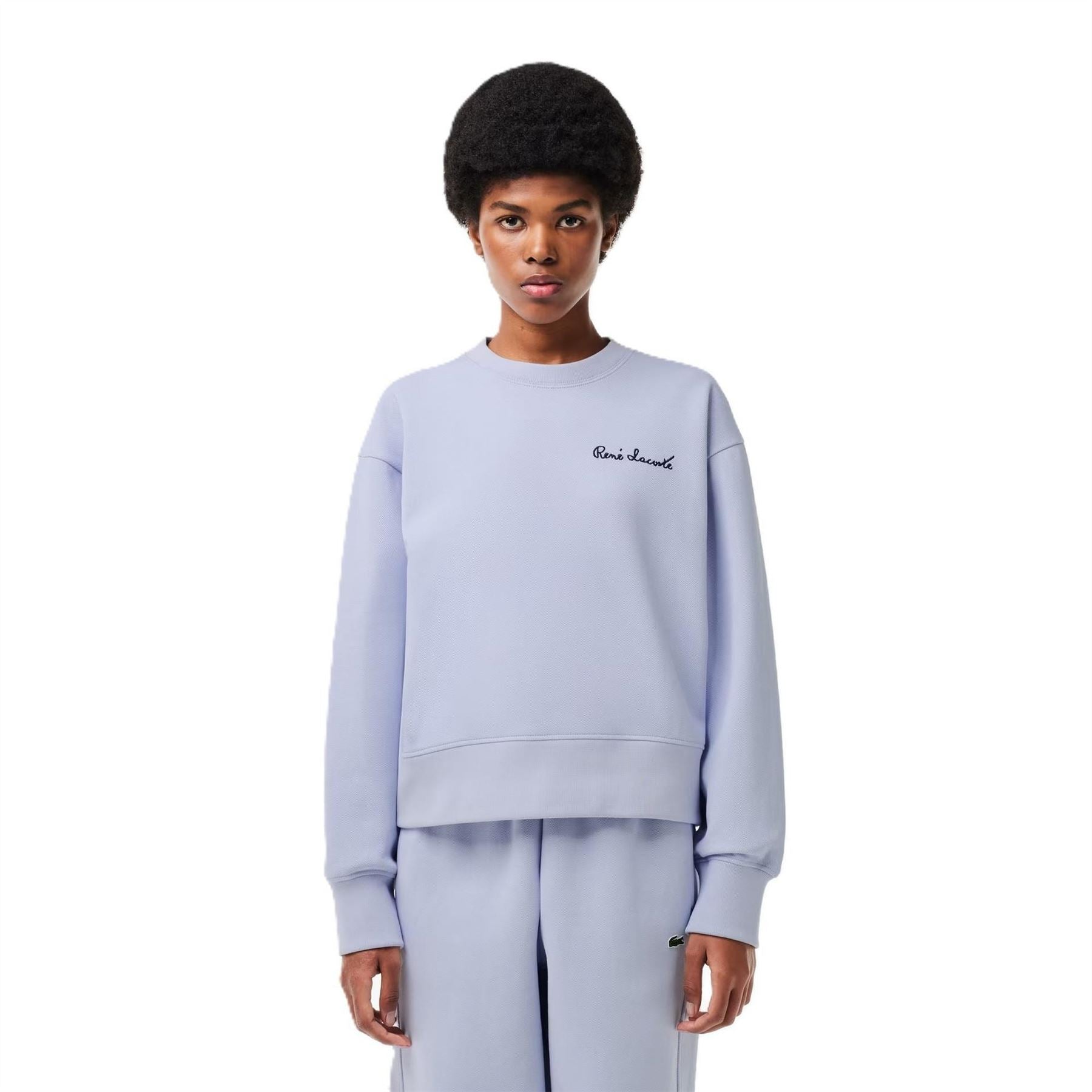 Lacoste Lacoste Lettering Relaxed Fit Sweatshirt