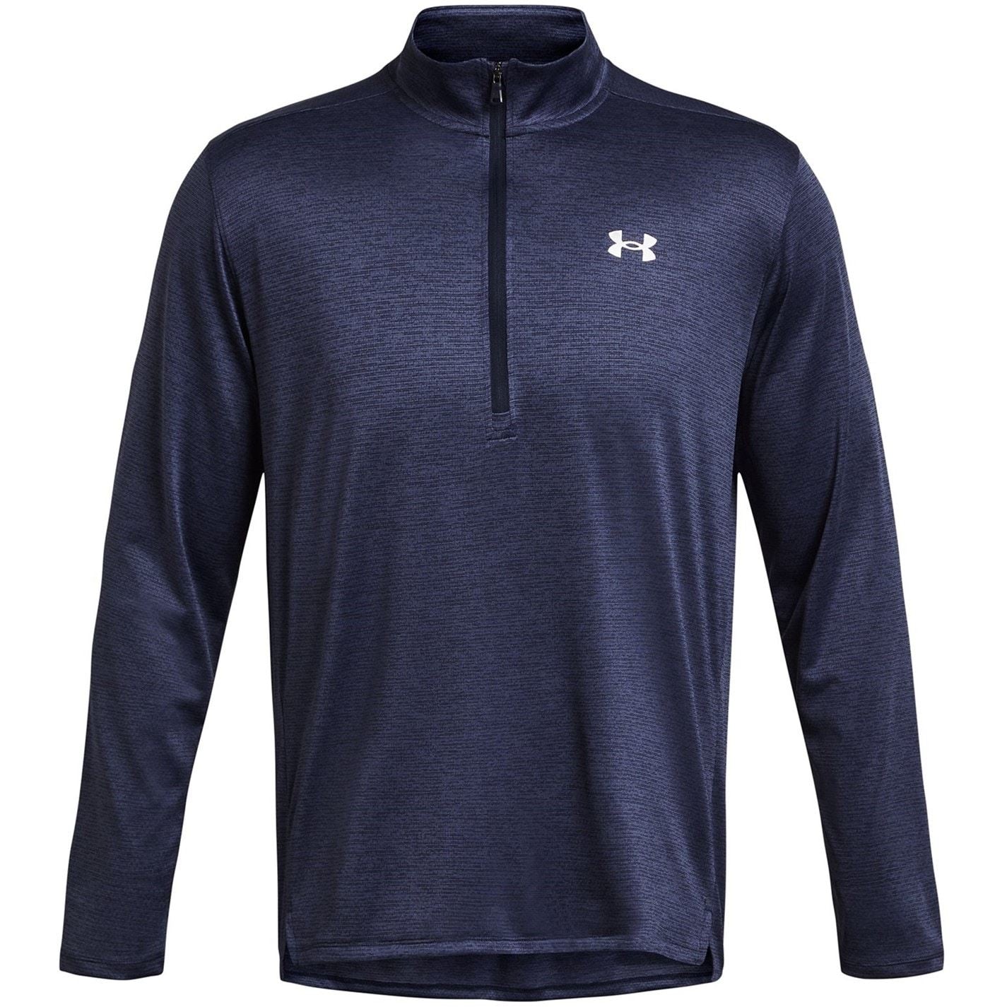 Under Armour Tech Regular Fit Zip Neck Long Sleeve Top