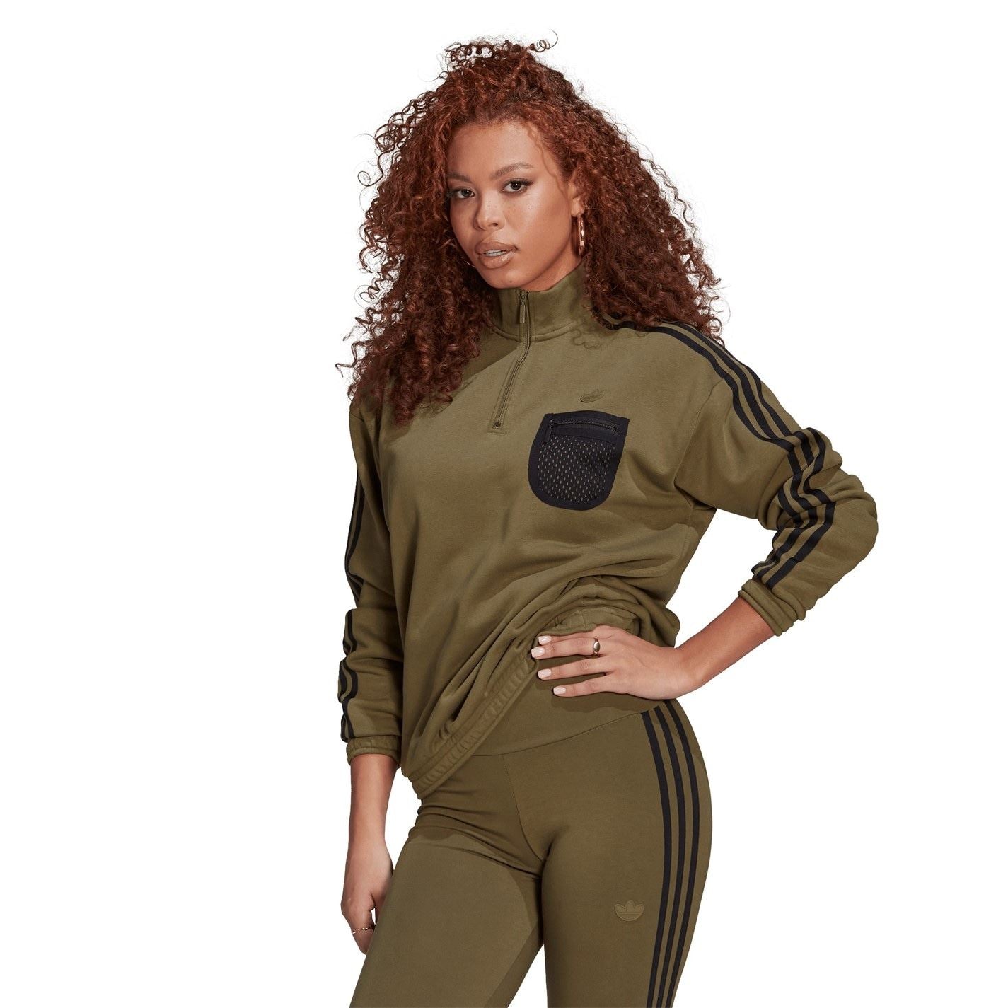 adidas Originals Half Zip Hoodie