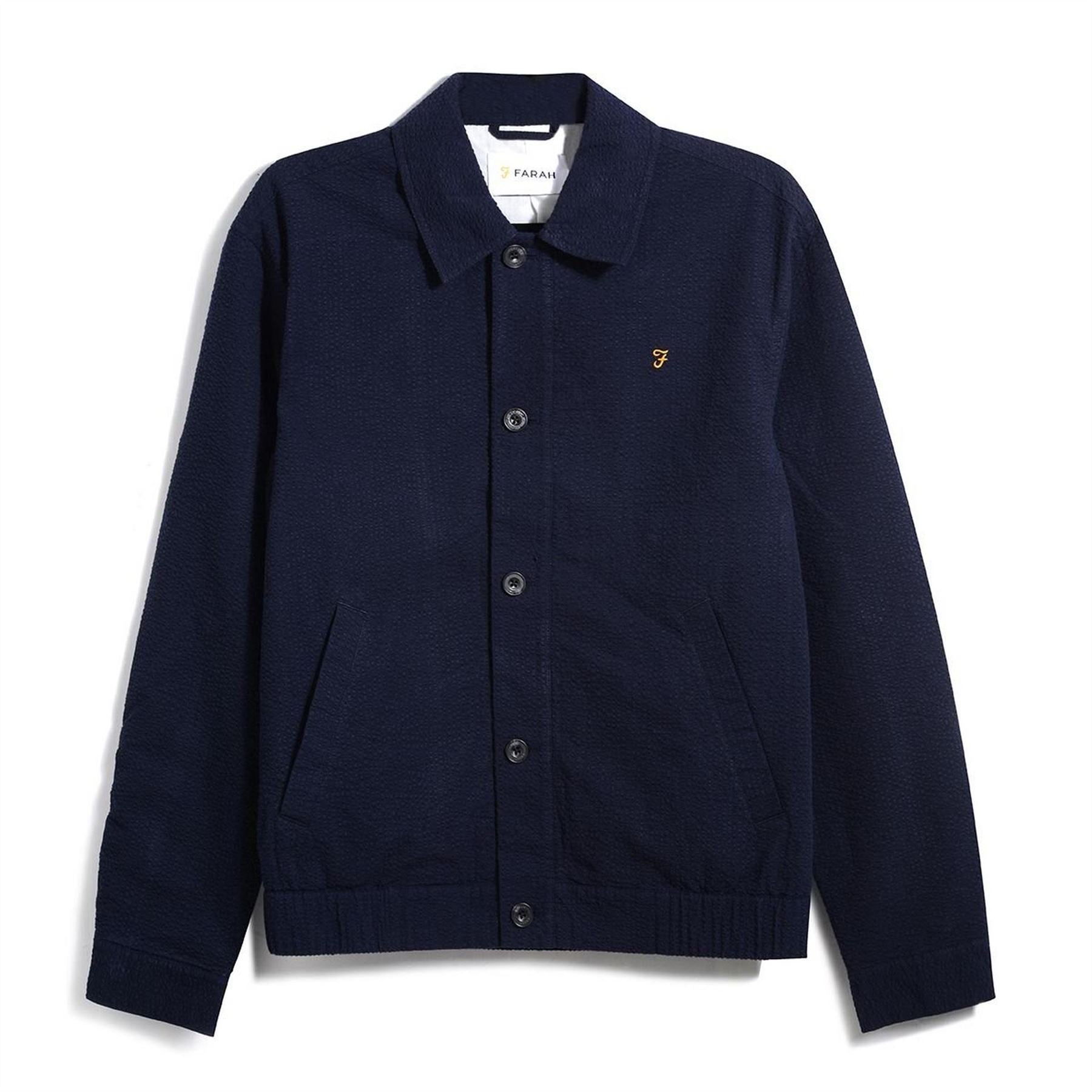 Farah Collared Neck Regular Fit Reni Jacket