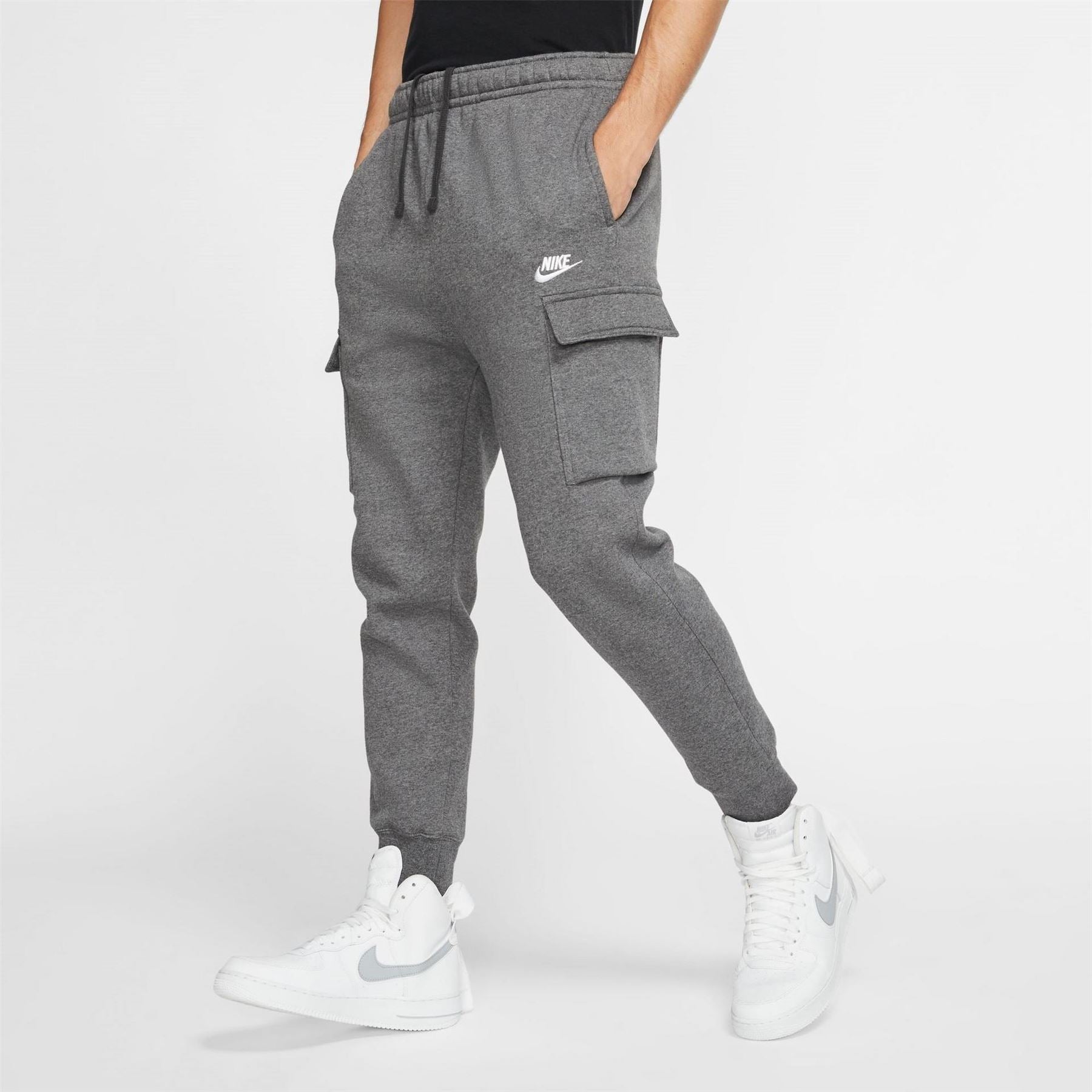 Nike Mens Sportswear Club Fleece Cargo Pants