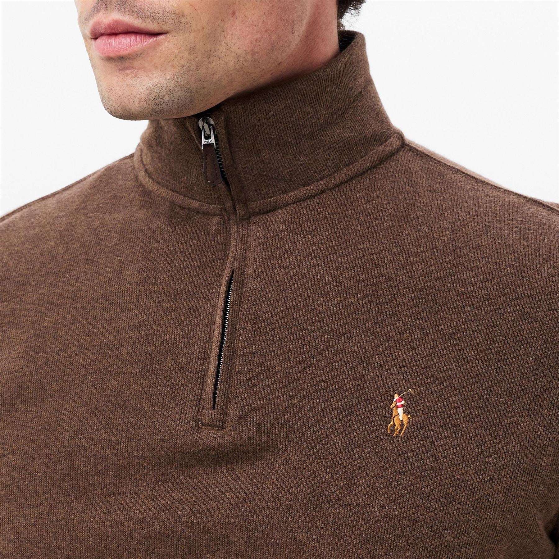 Polo Ralph Lauren Fleece Quarter Zip Sweater