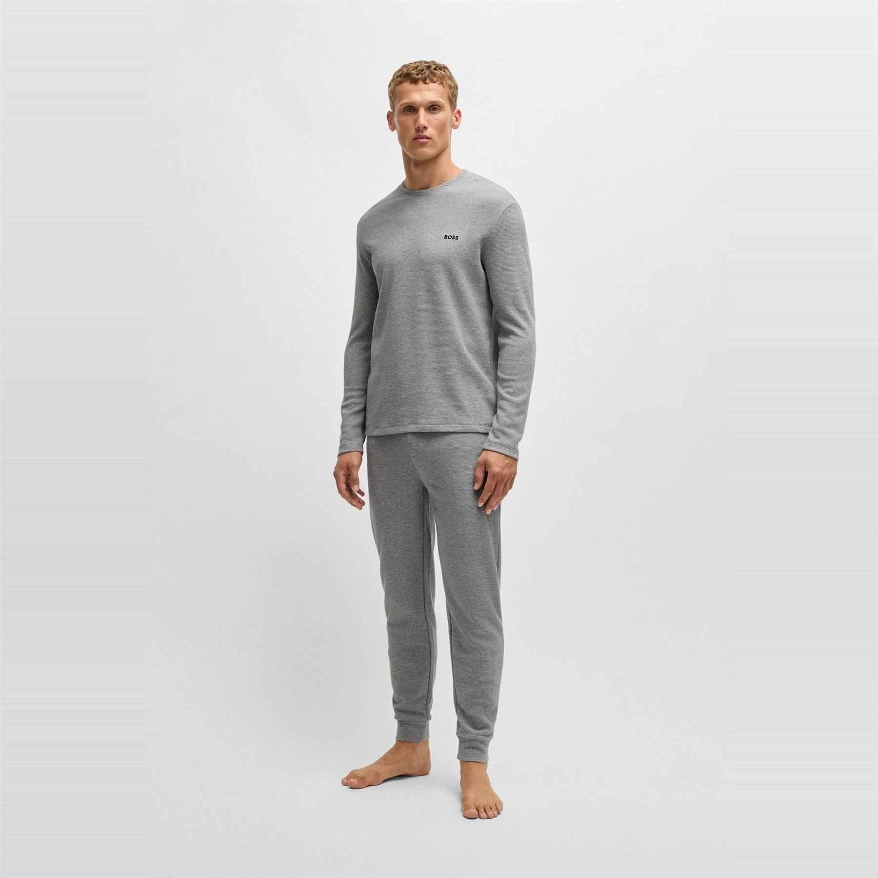 Boss Bw Waffle Jogging Bottoms