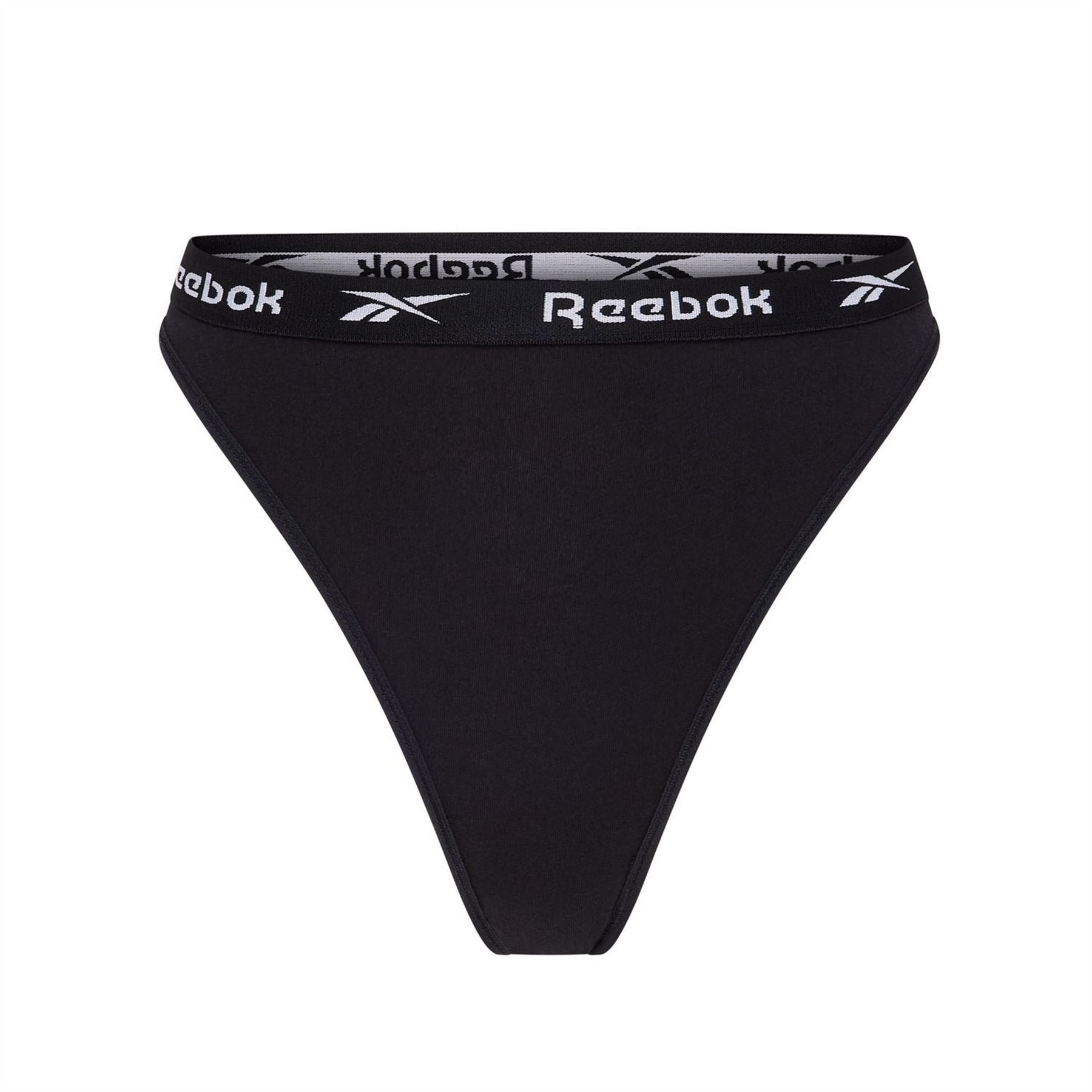 Reebok Womens 3 Pack Thong Lotty