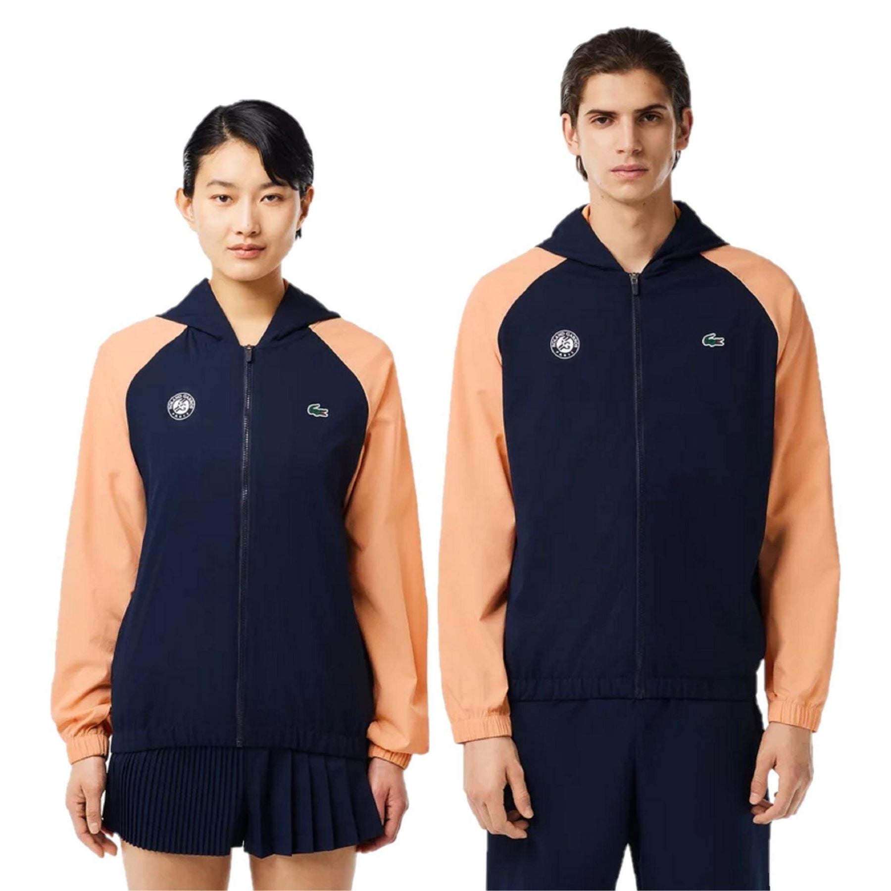 Lacoste Hooded Rain Jacket with Elasticated Cuff