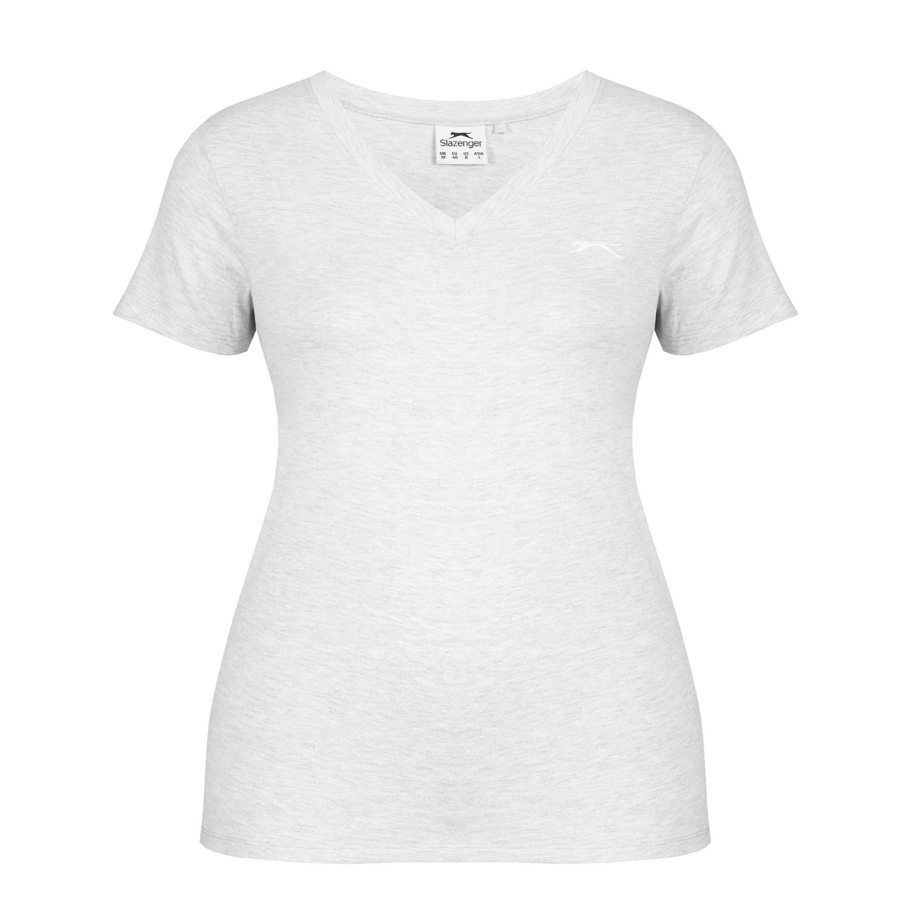 Slazenger Ladies V Neck Tee Shirt
