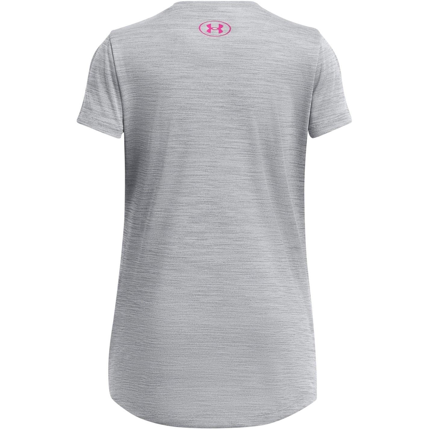 Under Armour Armour Ua G Tech Twist Wdmk Logo Ss Gym Top Girls