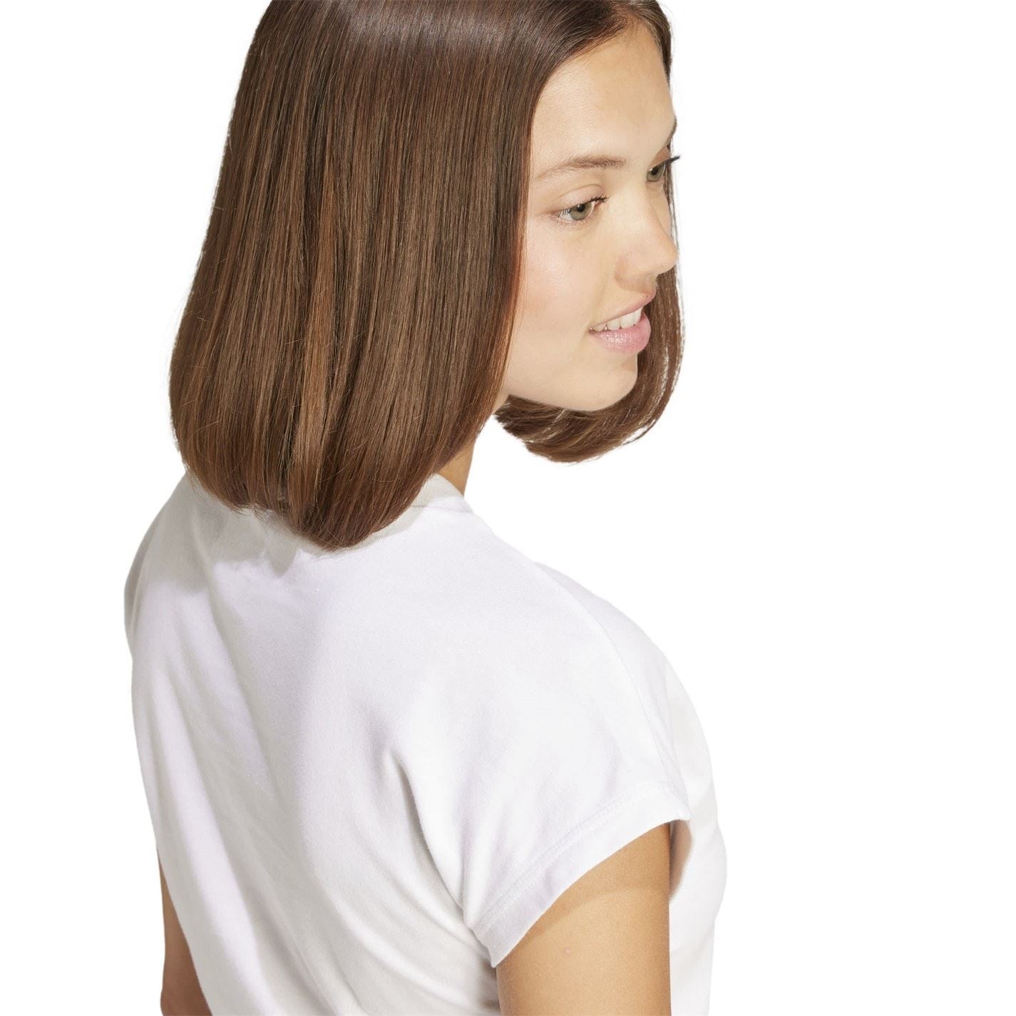 adidas Womens Essentials Linear Cotton T-Shirt