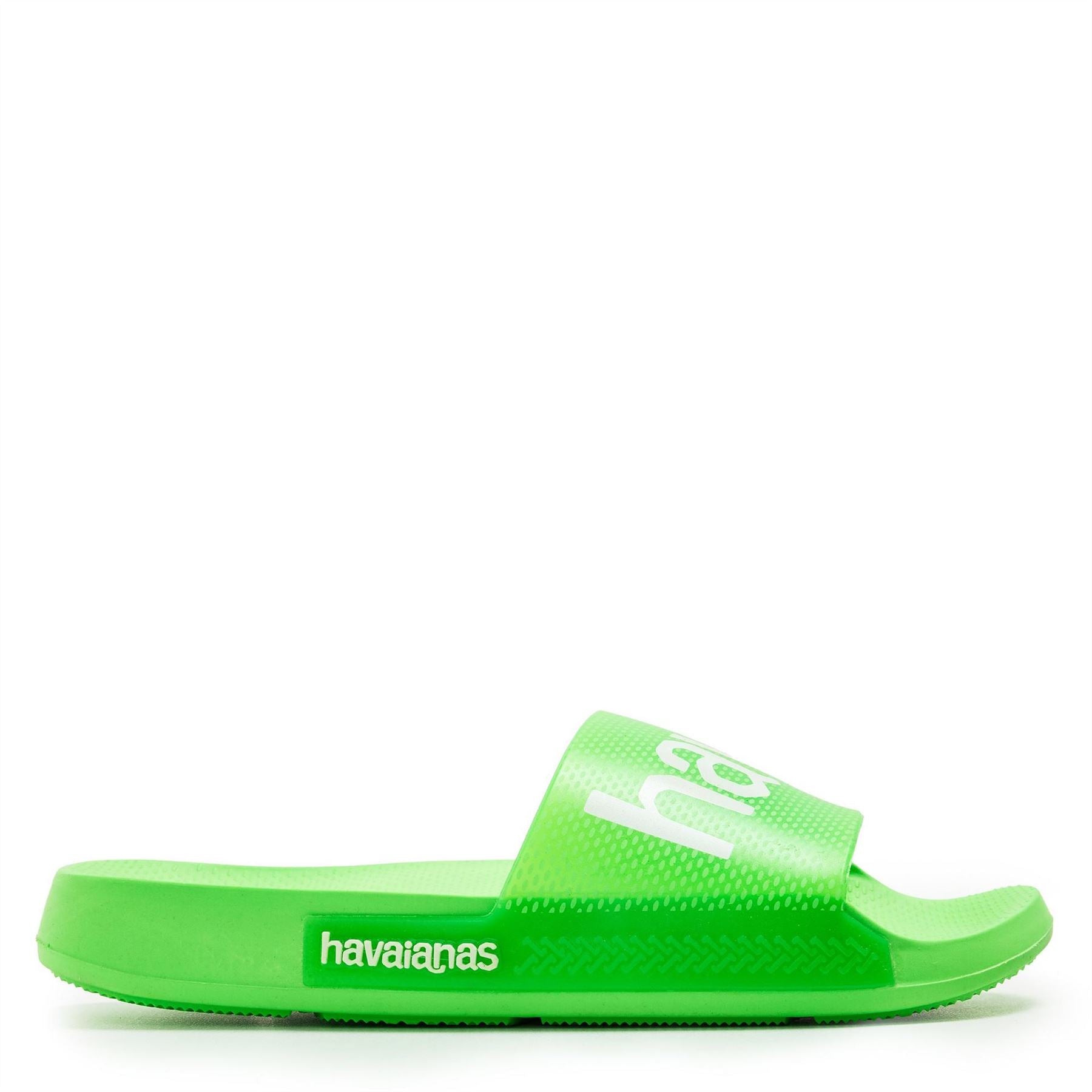 Havaianas Solid Patterned Open Toe Slide Sandals