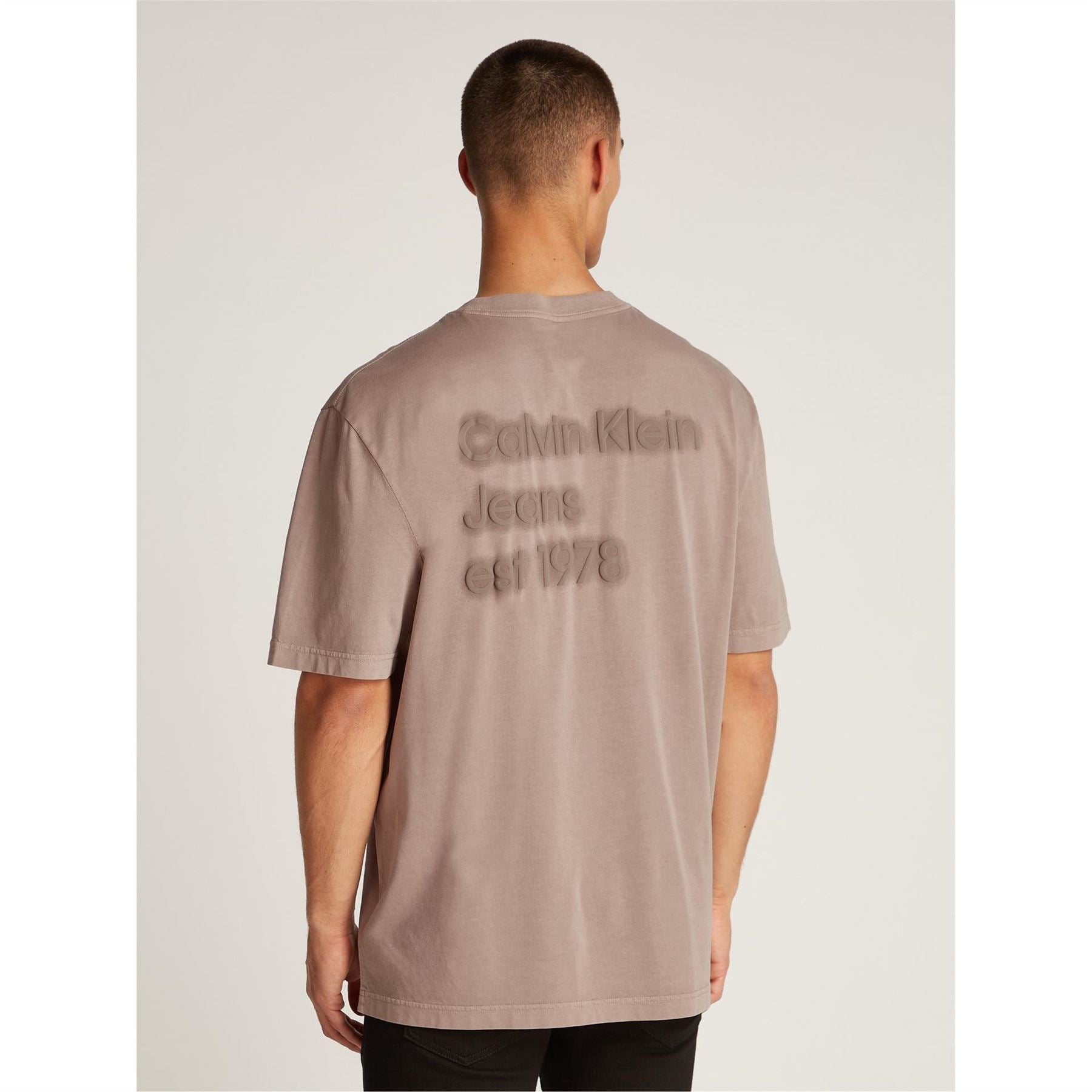 Calvin Klein Jeans Washed Puff Print T-Shirt
