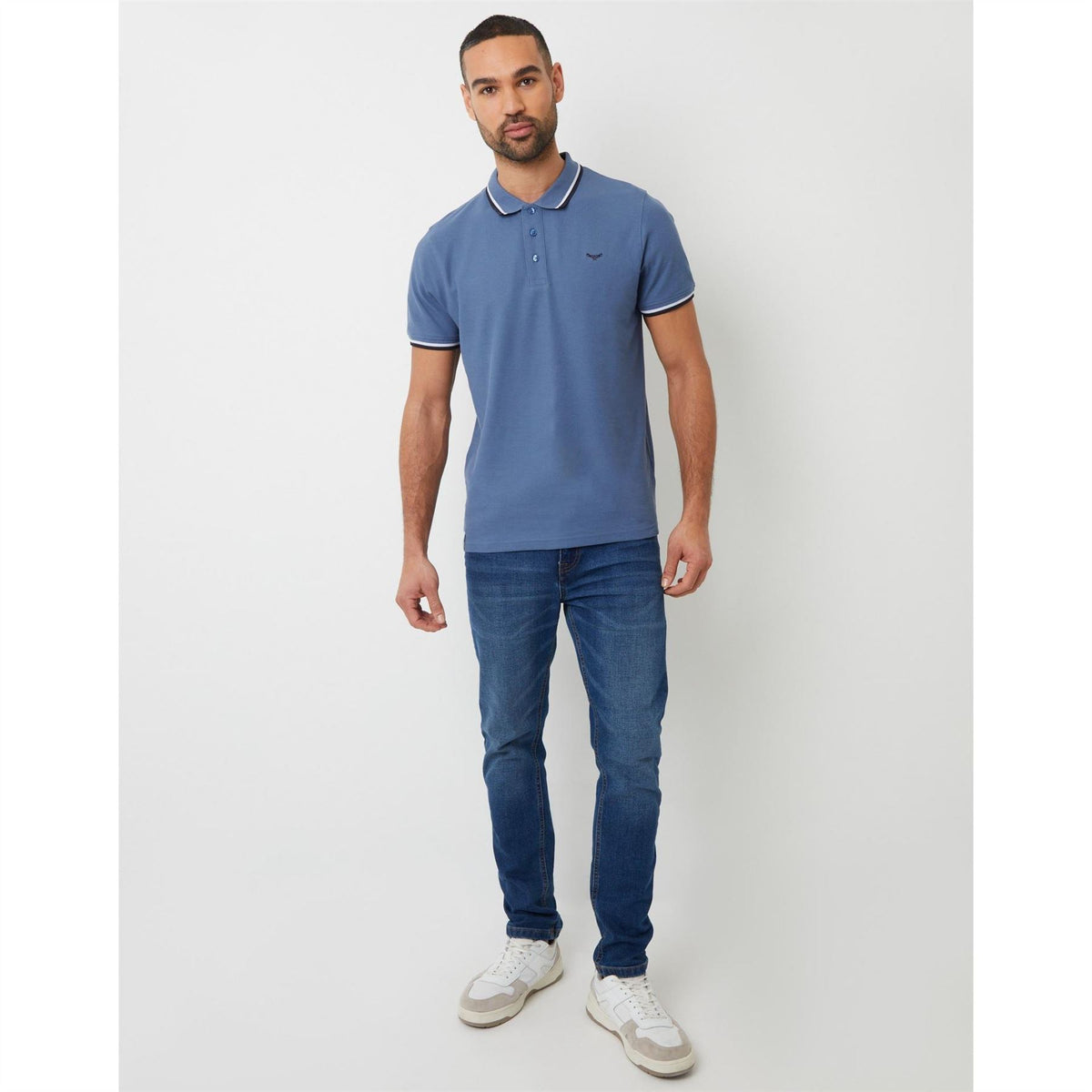 Threadbare Polo Dorry Regular Fit Short Sleeve Shirt