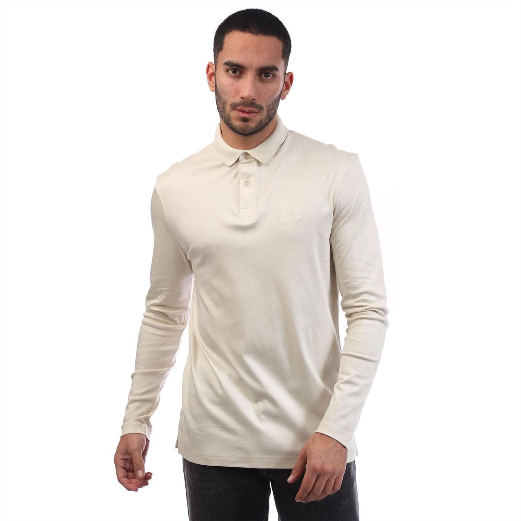 Boss Long Sleeve Polo Shirt