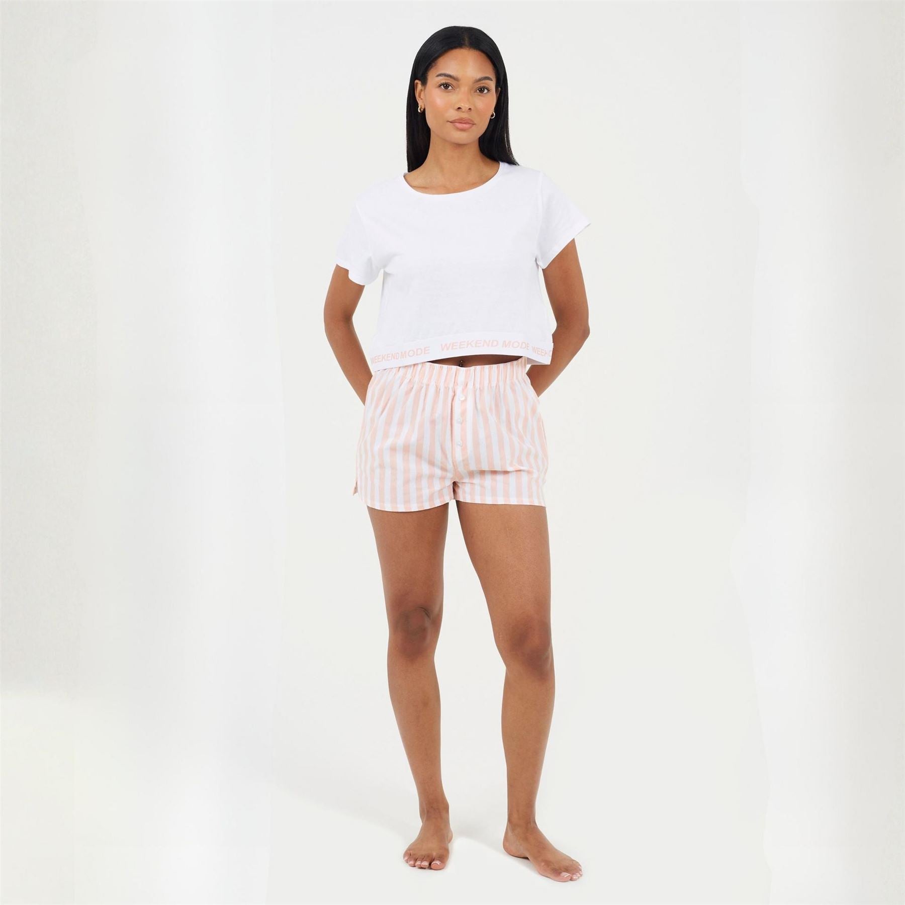 Brave Soul Womens Weekend Mode Short Pyjama Set