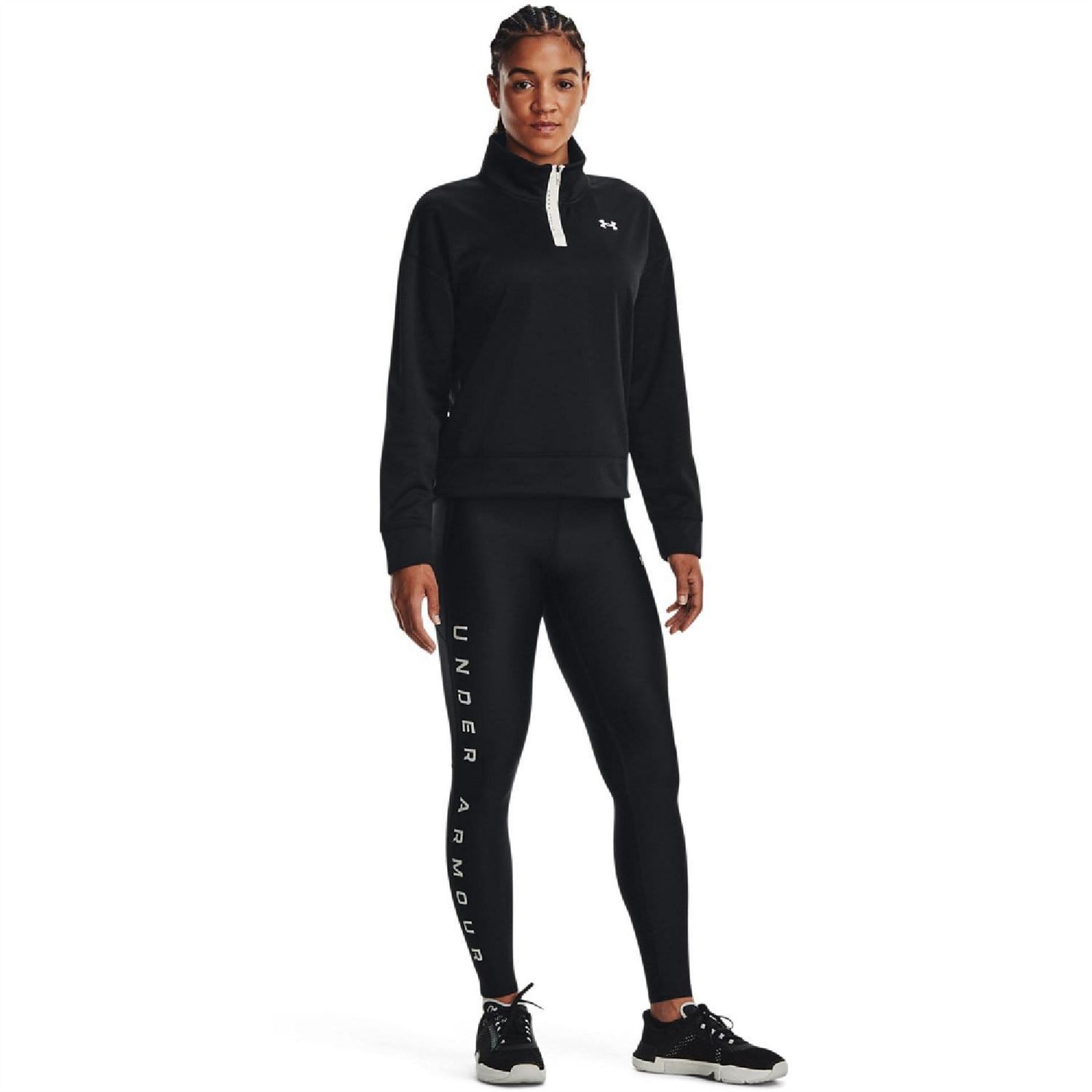 Under Armour Fleece Reflective Quarter Zip Top