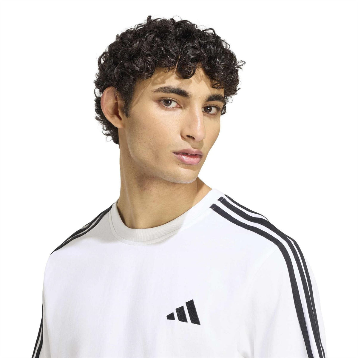 adidas Mens 3 Stripes T-Shirt