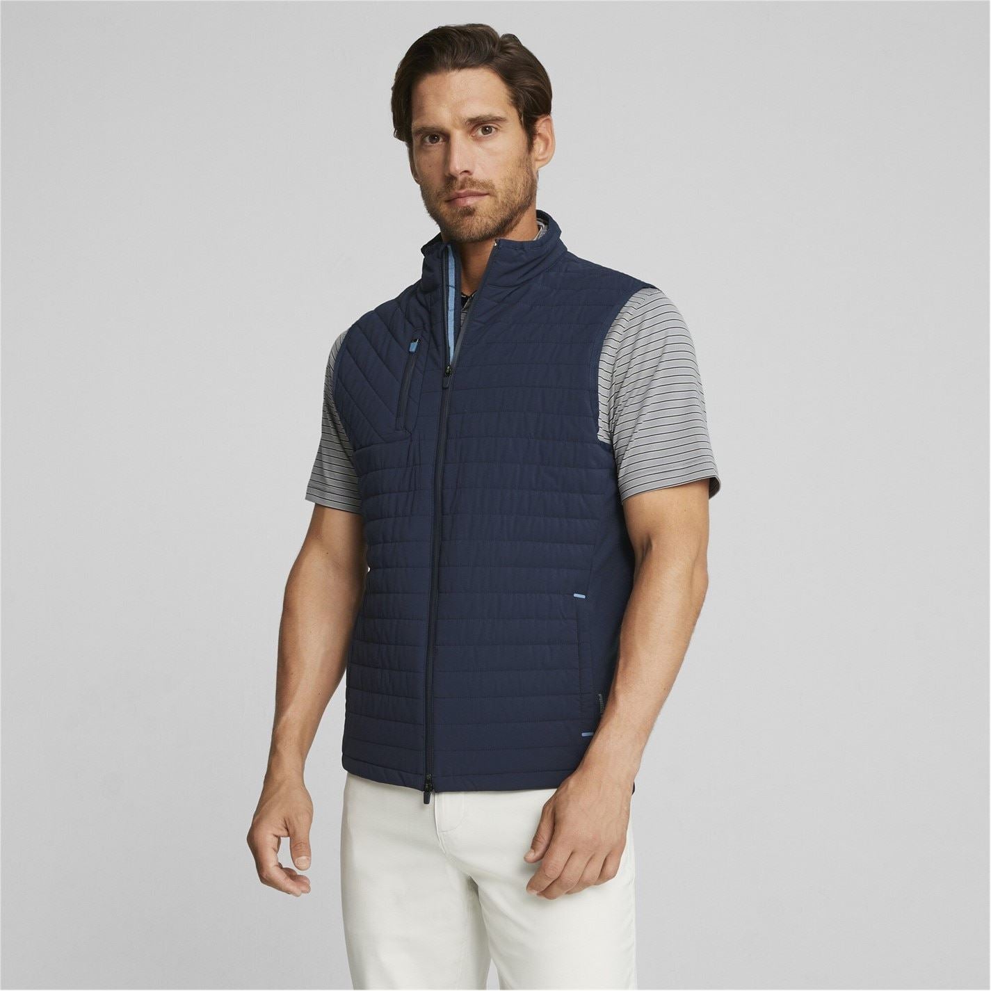 Puma Scotia Quilted Performance Golf Vest
