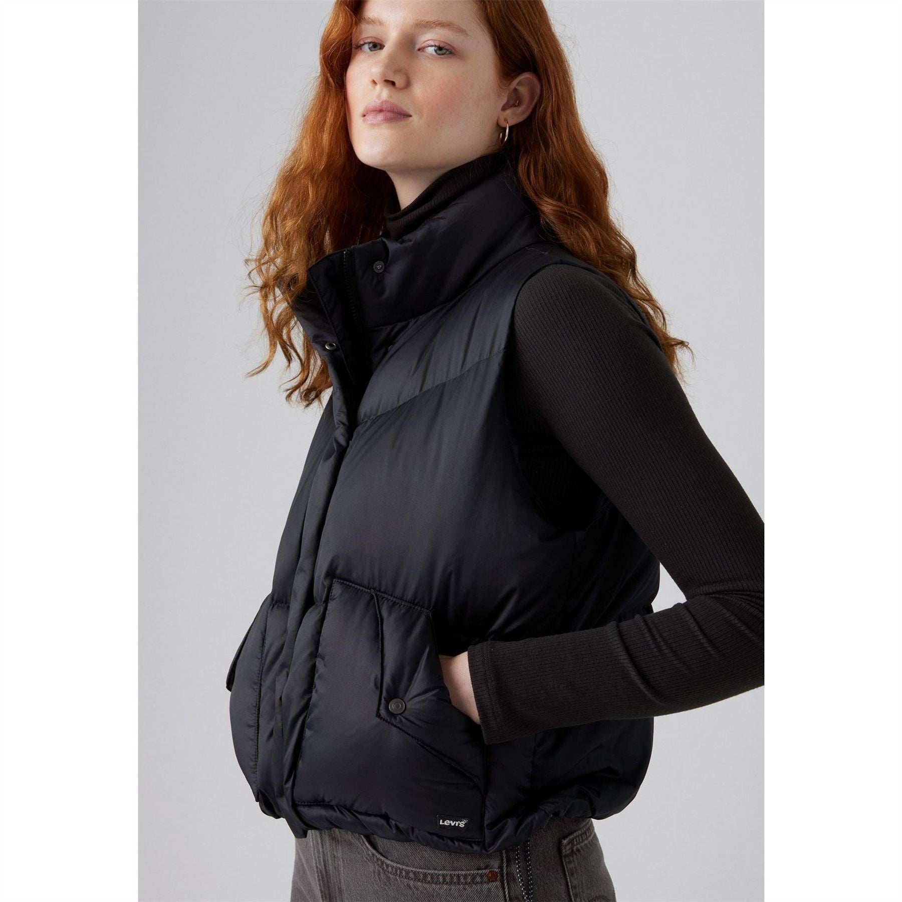 Levis Levis Western Insulated Short Puffer Jacket