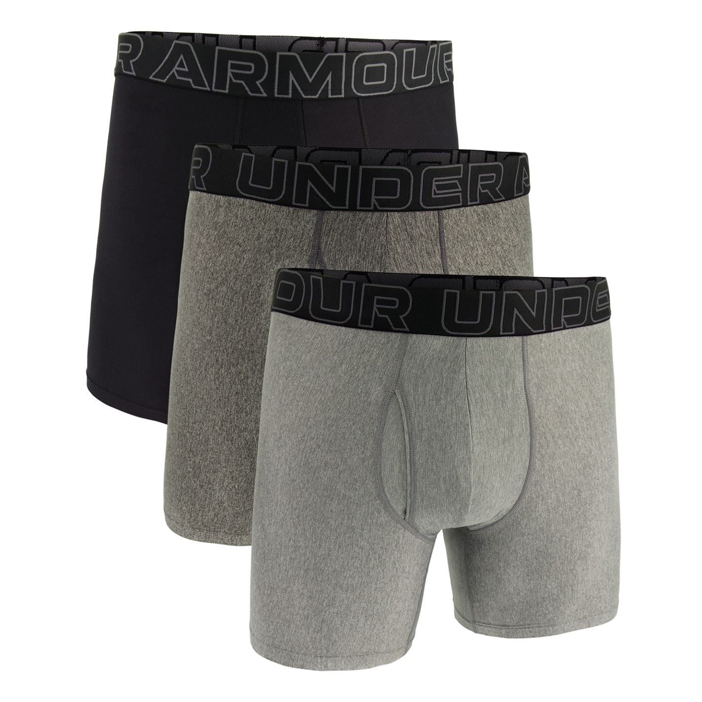 Under Armour Mens Performance Tech™ 6 Inch 3 Pack