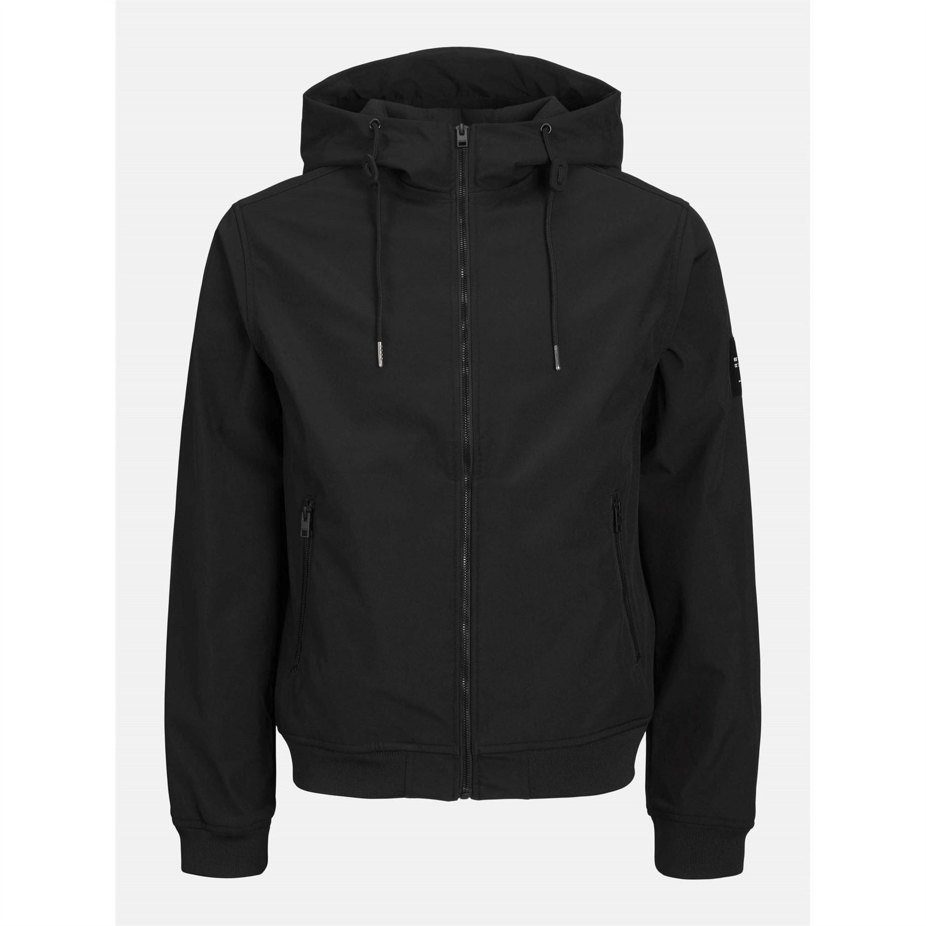Jack and Jones Zipped Hooded Softshell Jacket