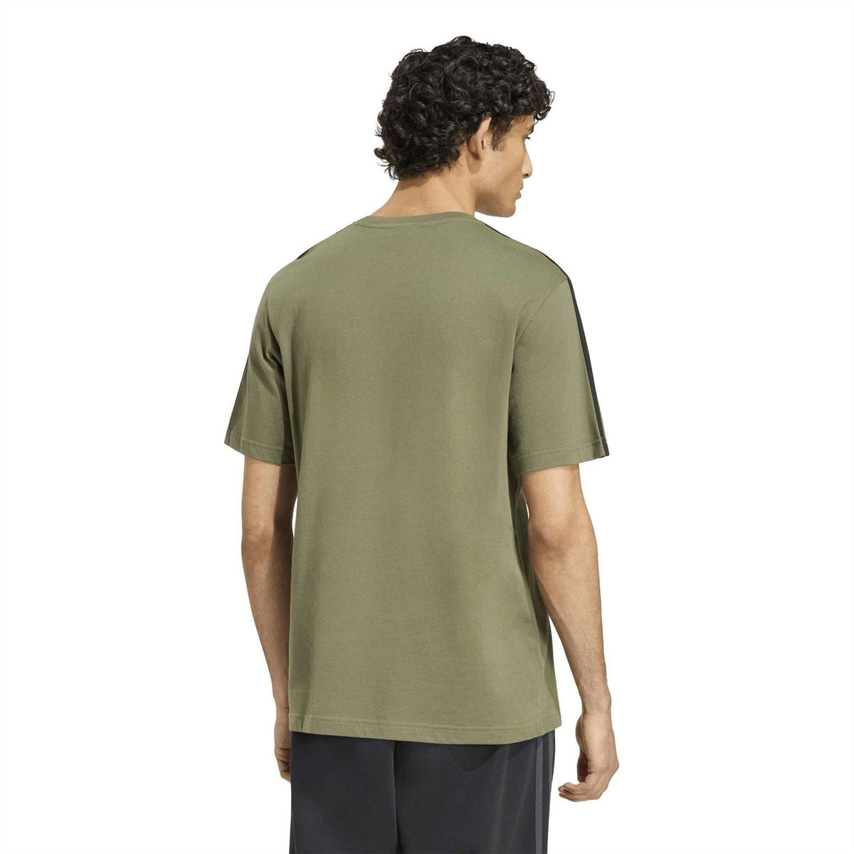 adidas Mens 3 Stripes T-Shirt