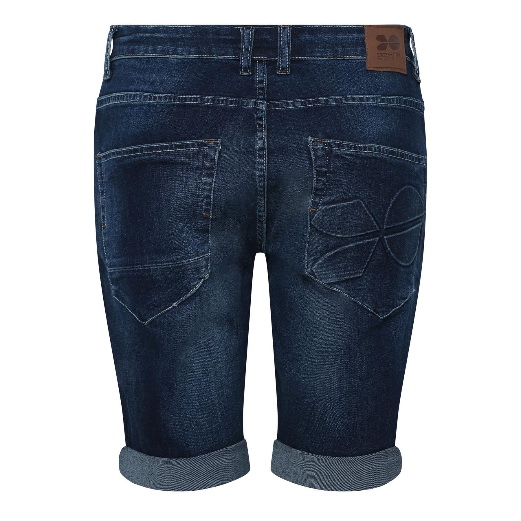 Crosshatch Tonwin Denim Shorts