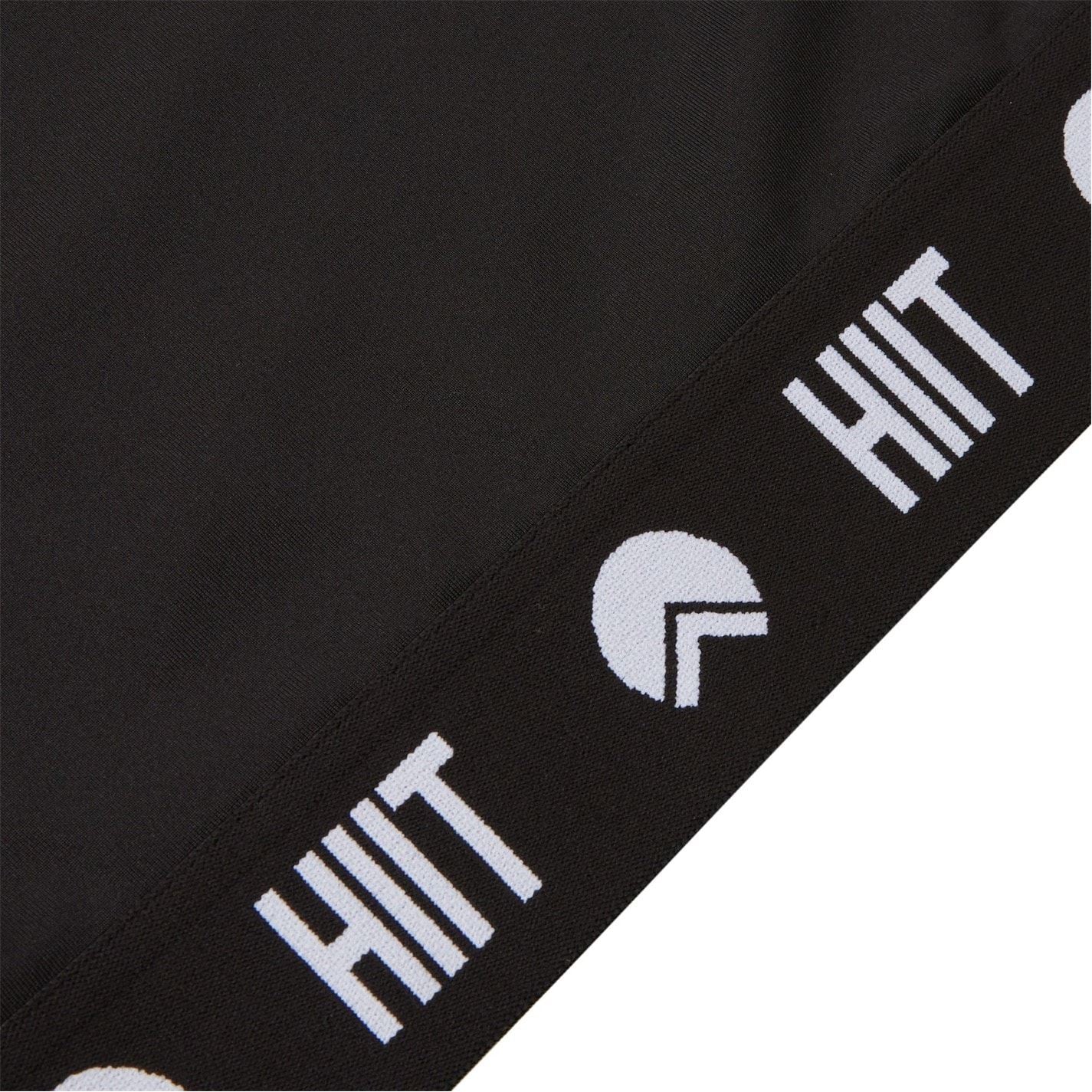 HIIT Cropped Crew Neck Slim Fit T-Shirt