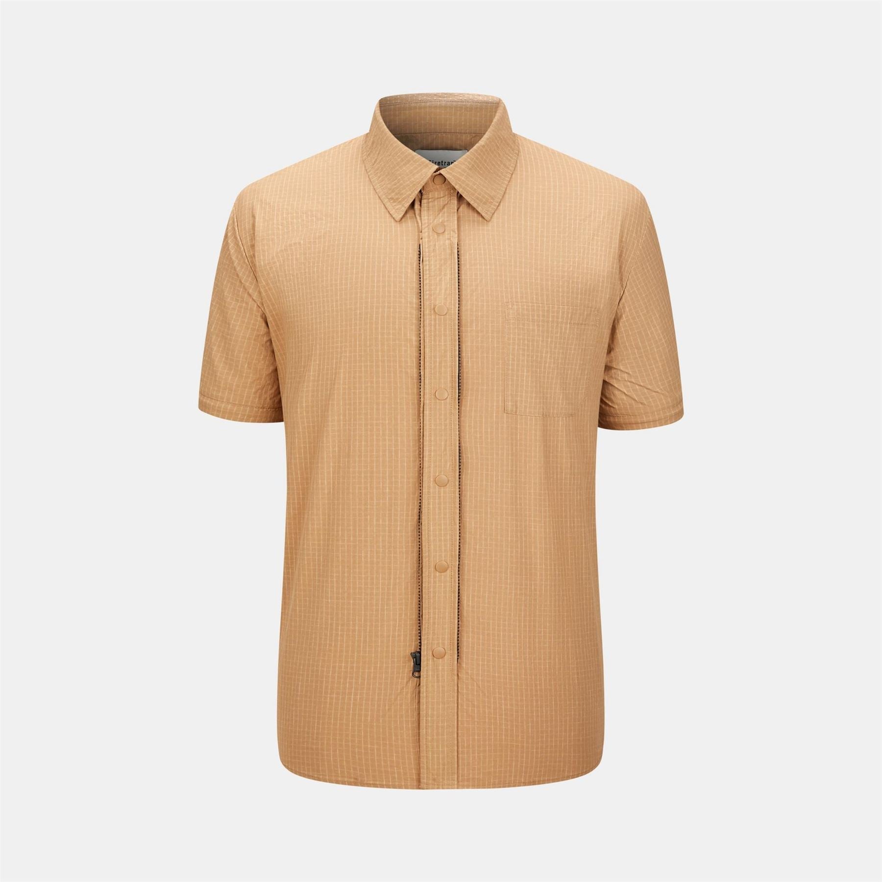 Firetrap 3 in 1 Convertible DWR Full Zip Long Sleeve Overshirt