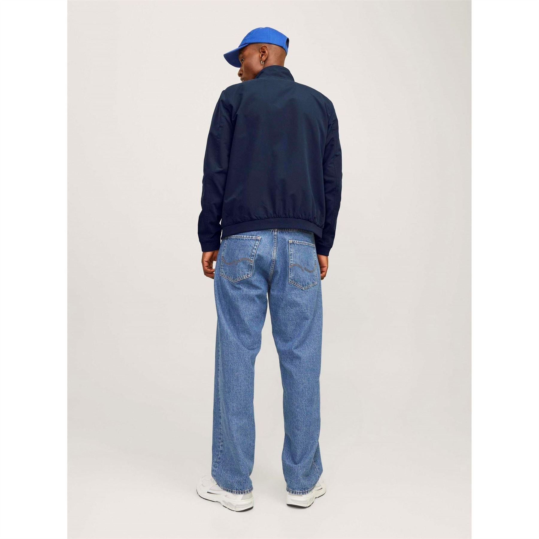 Jack and Jones Mens Rush Harrington Bomber Jacket