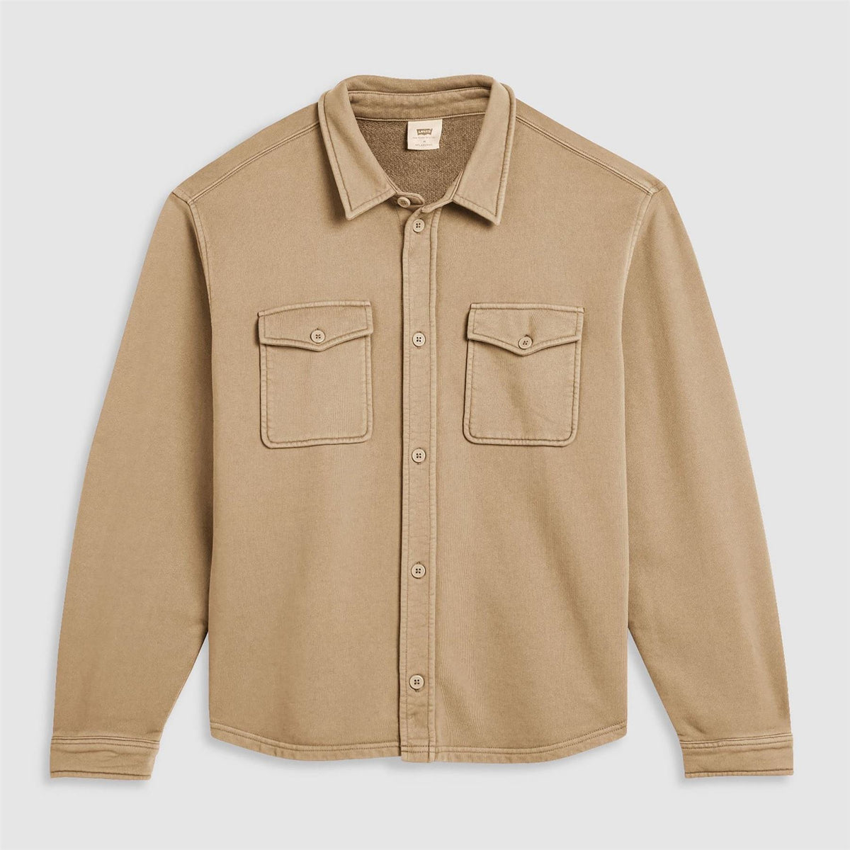 Levis Bayview Soft Worker Cotton Long Sleeve Overshirt