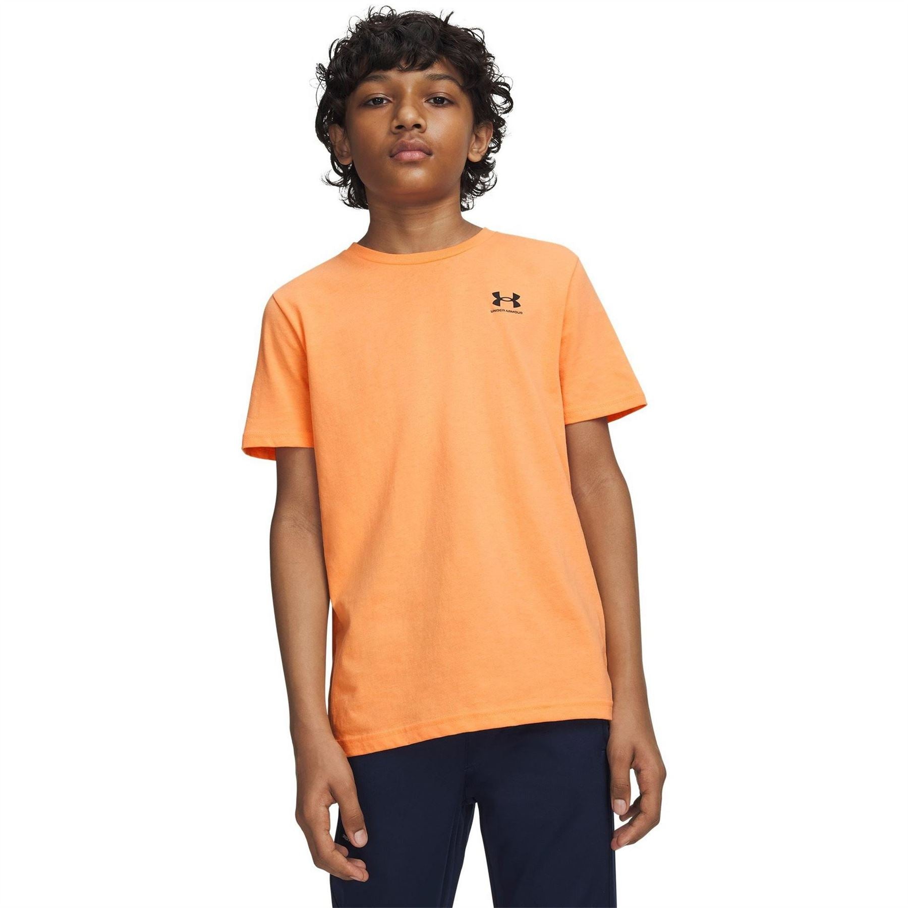 Under Armour Cotton Short Sleeve T-Shirt Junior Boys
