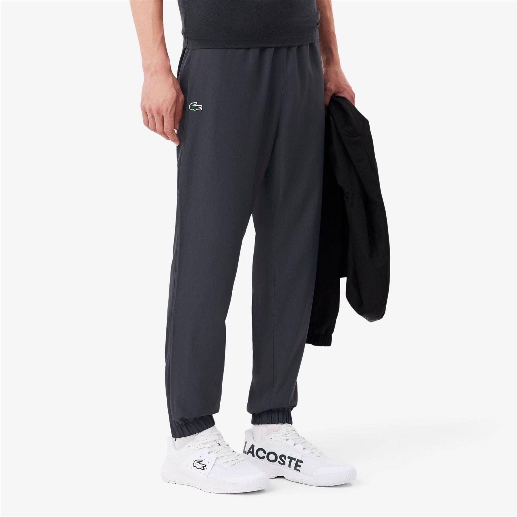 Lacoste Taffeta Closed Hem Tracksuit Bottoms