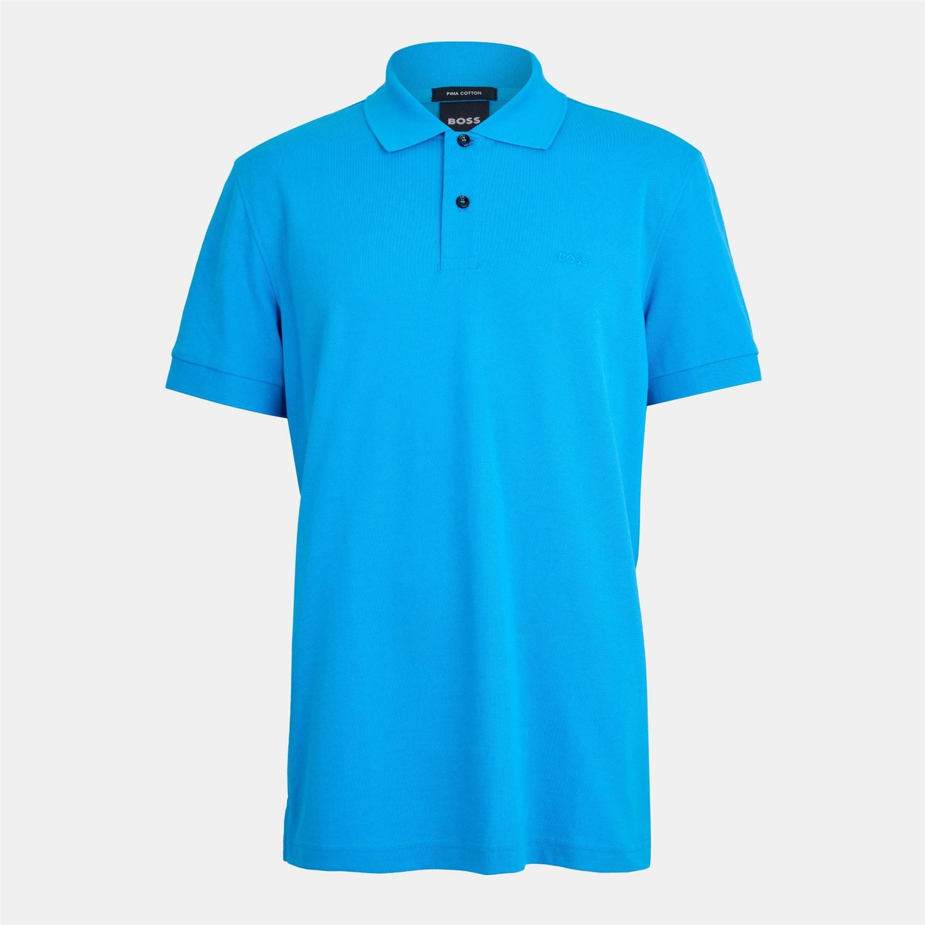 Boss Firenze Logo Collared Neck Short Sleeve Shirt