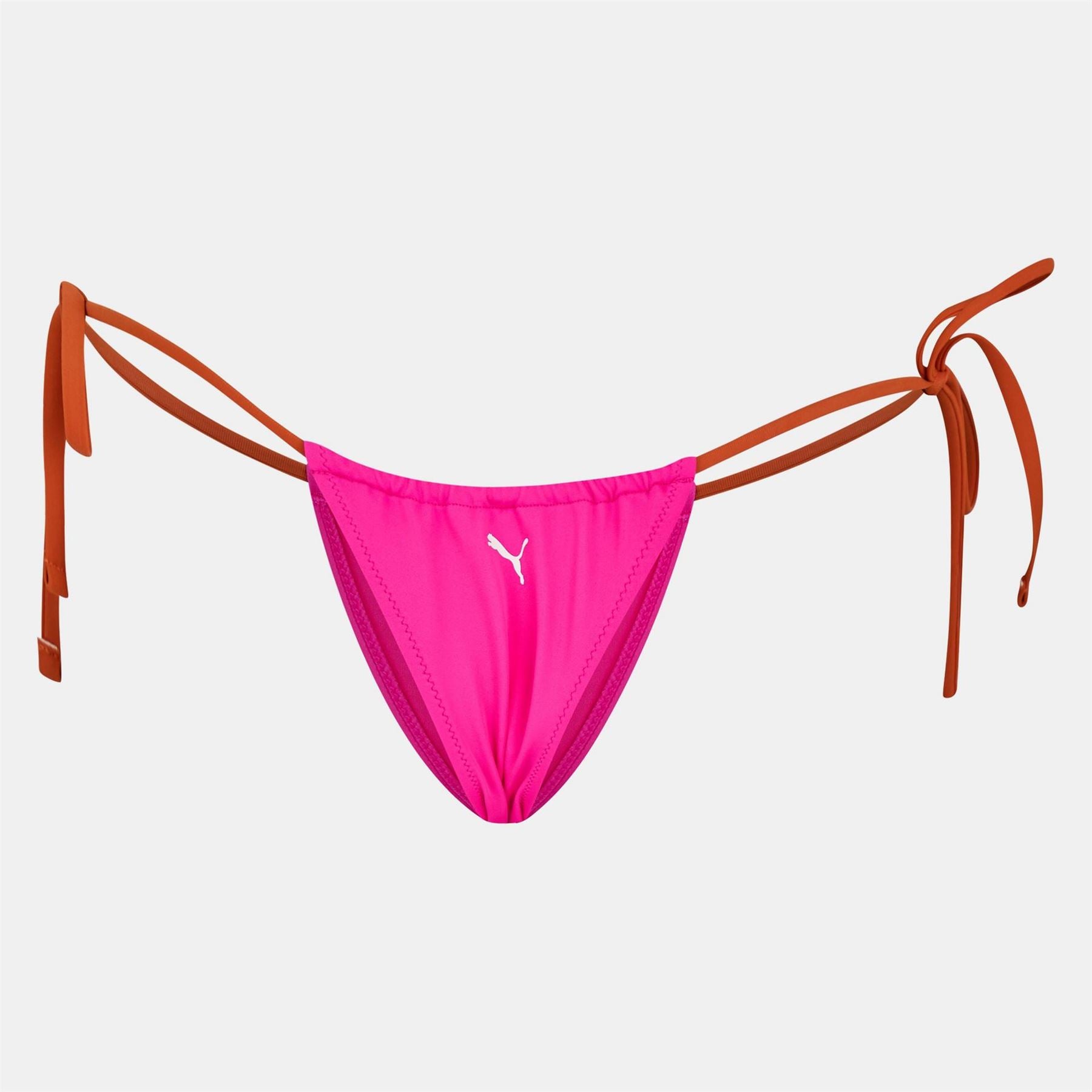 Puma Tie Tanga Bikini Bottom Graphic Print
