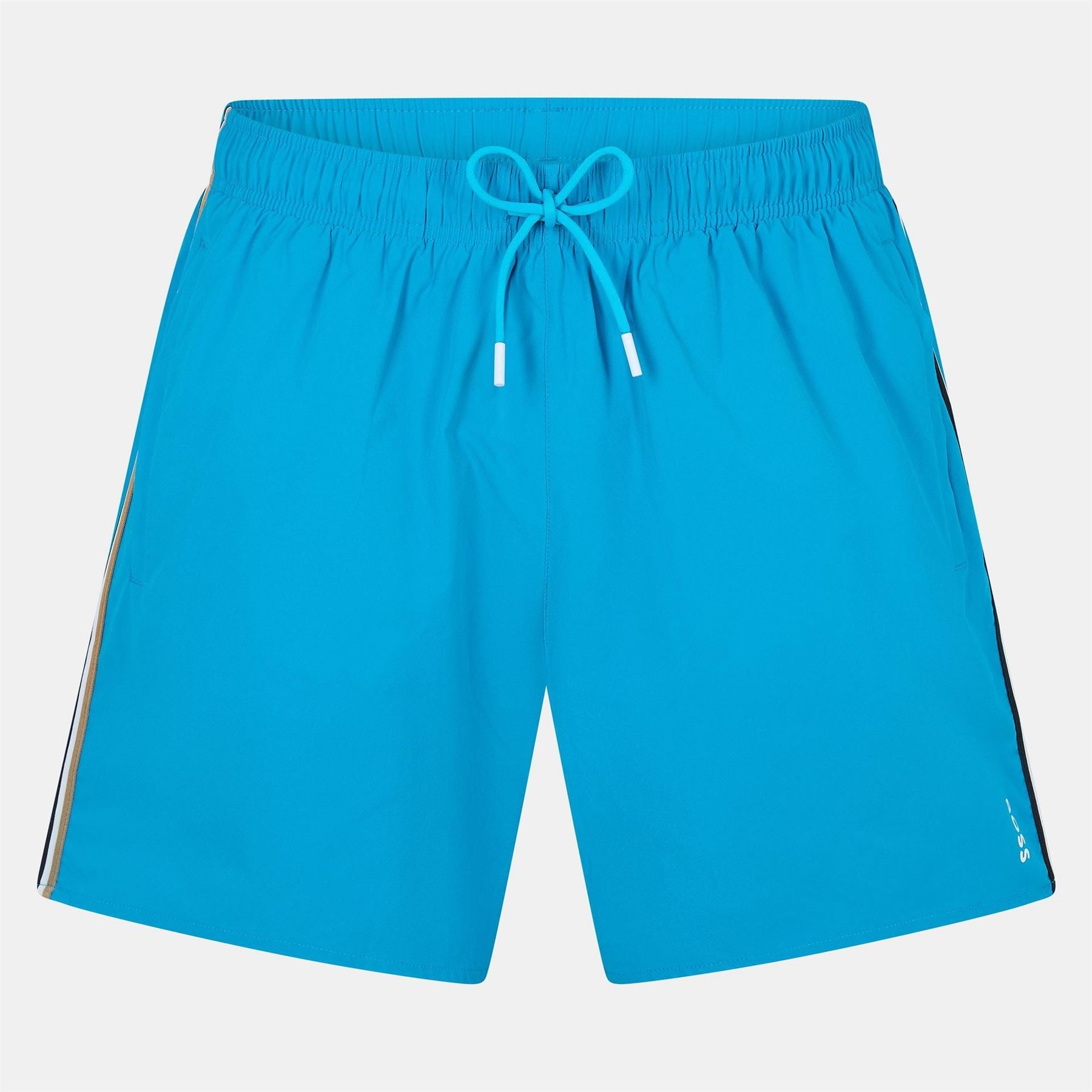 Boss Iconic Solid Patterned Regular Fit Swim Trunk