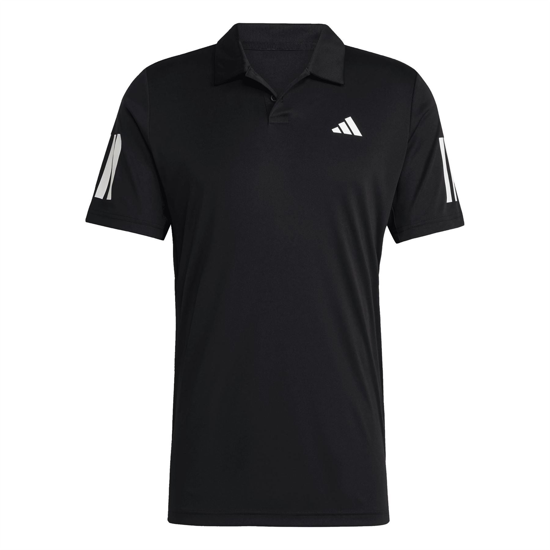 adidas Mens Club 3 Stripe Polo Shirt