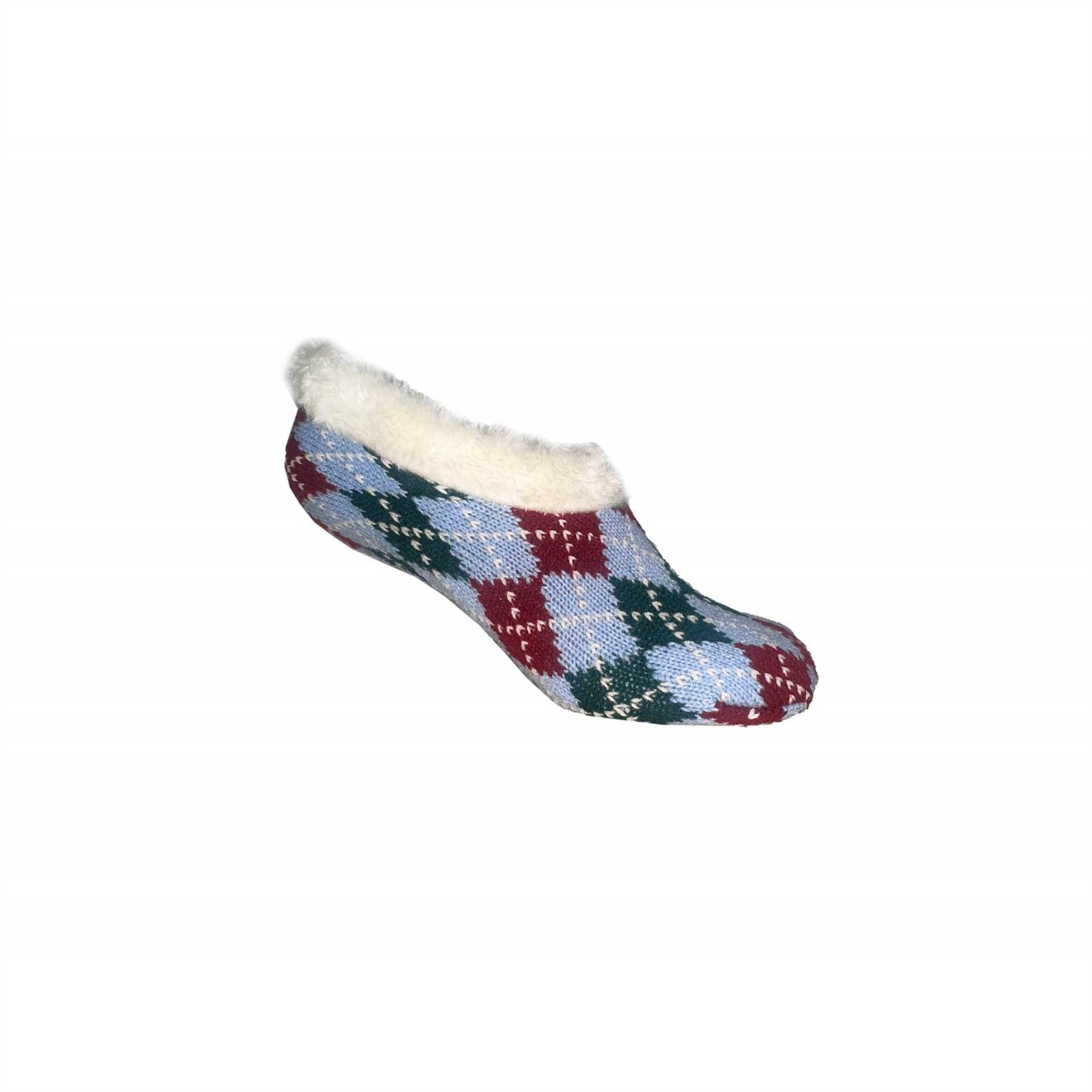 Miso Christmas Jacquard Machine Washable Slipper Socks