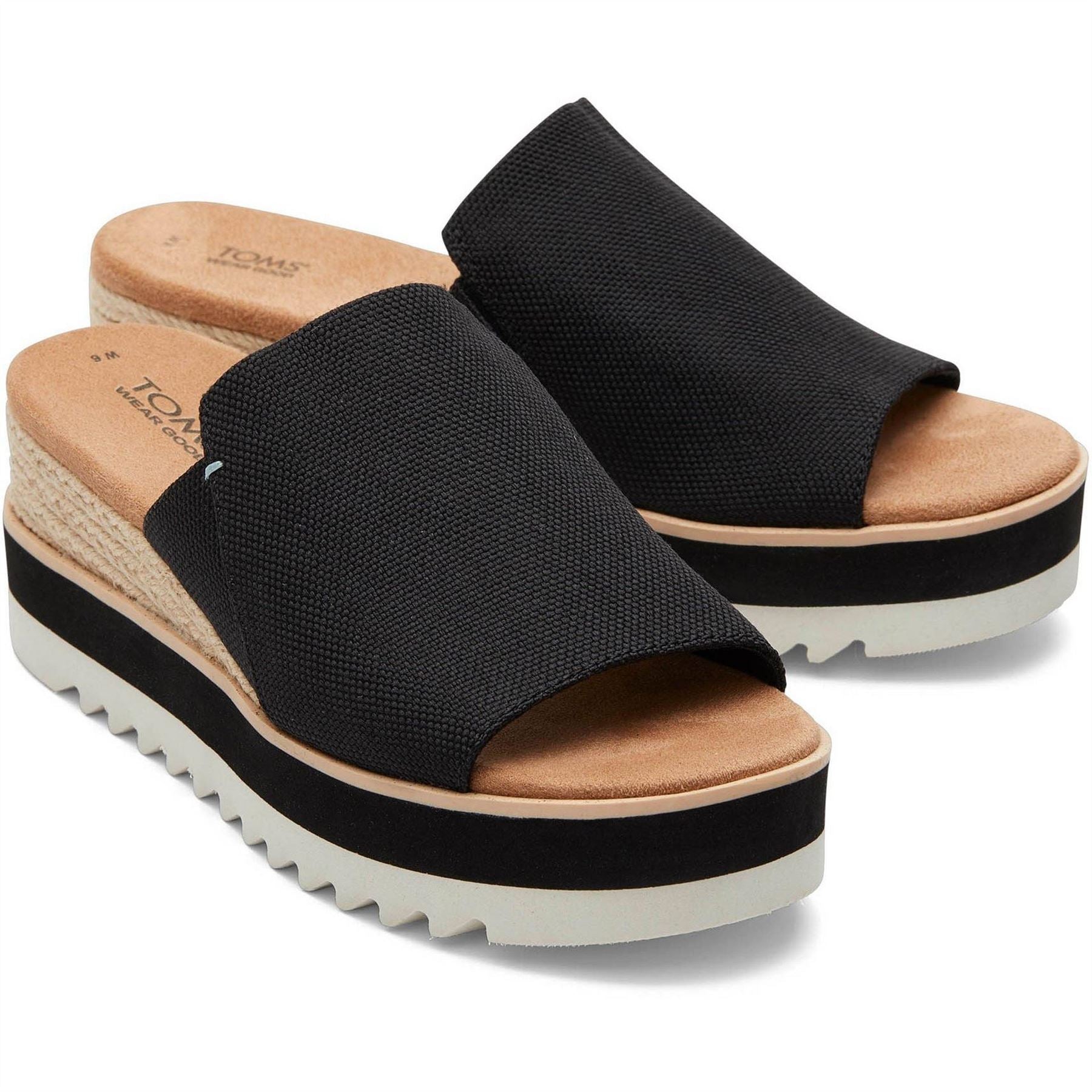 Toms Diana Wedge Mul Ld99