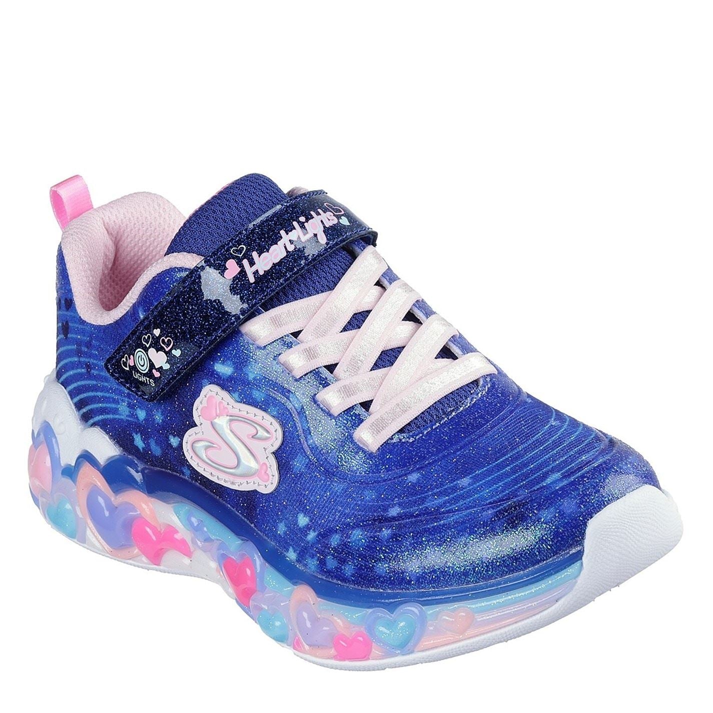 Skechers Eternal Heart Lights Light Up Trainers Girls